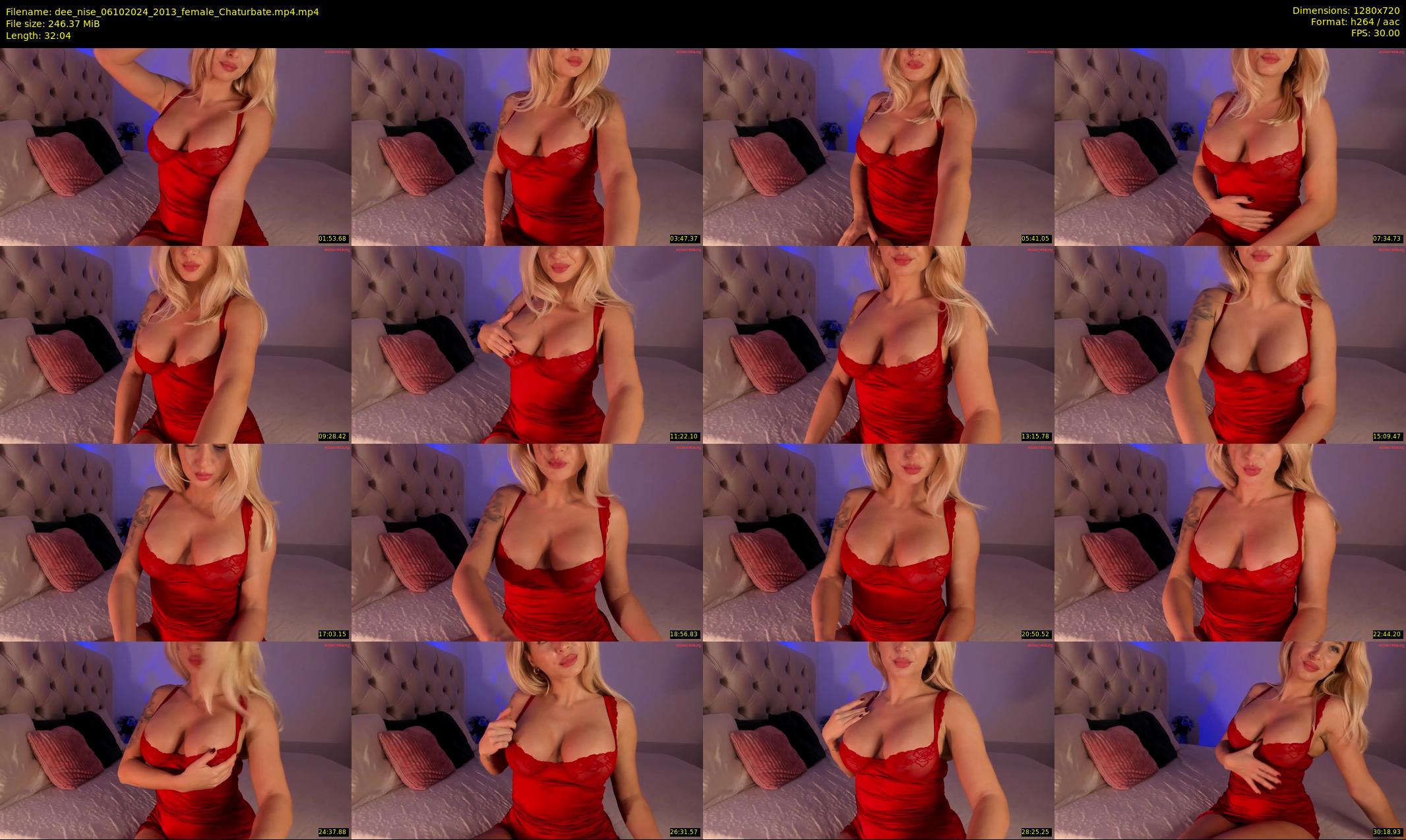 dee_nise — 33 minute Chaturbate female cam show recording, 720p, Oct 6, 2024