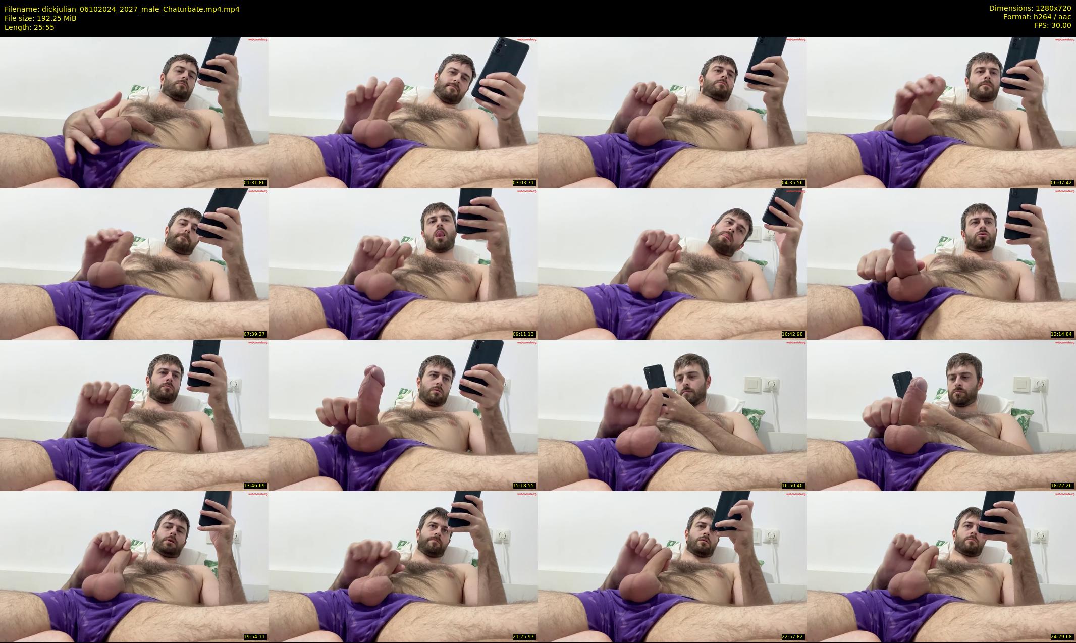 dickjulian — 26 minute Chaturbate male cam show recording, 720p, Oct 6, 2024