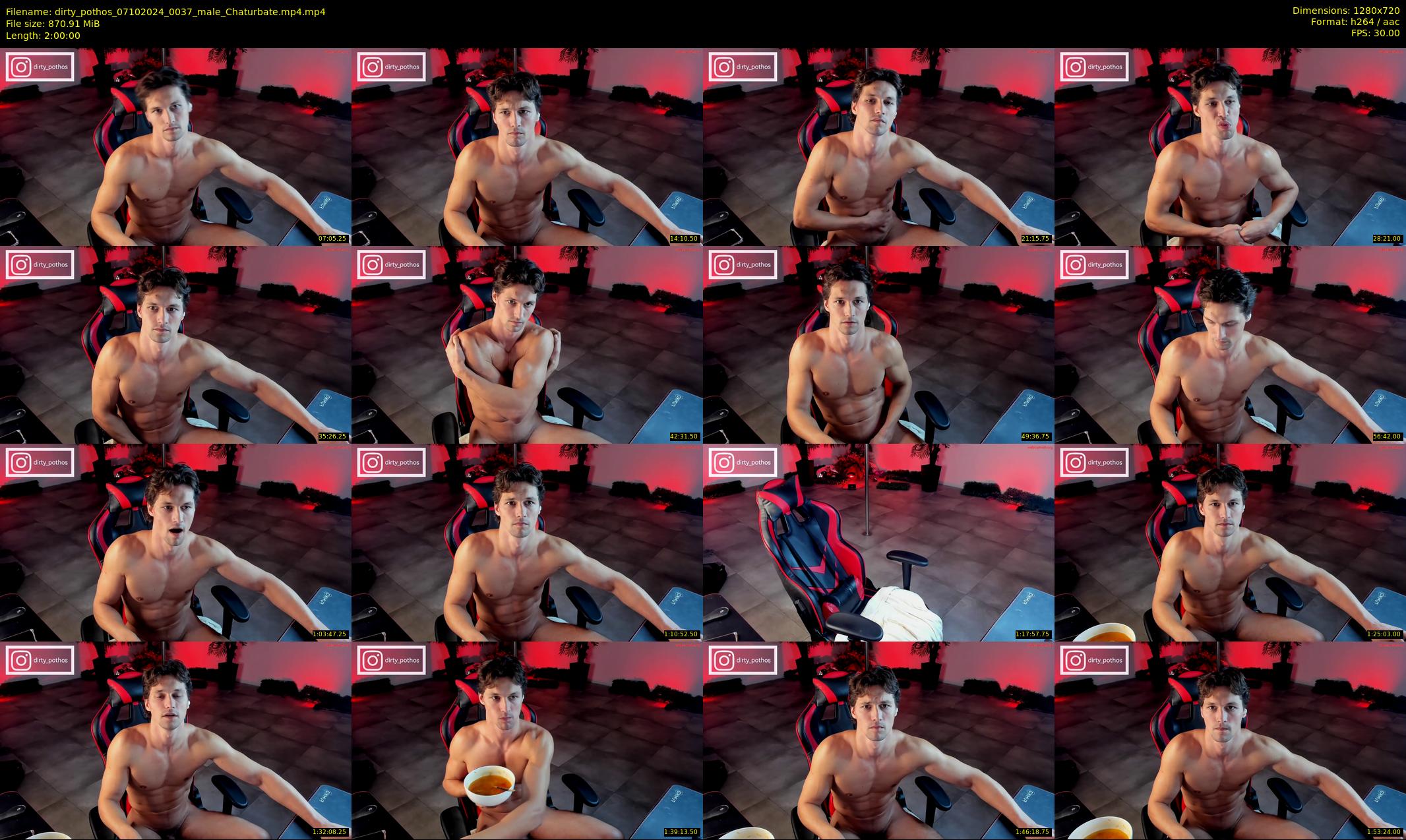dirty_pothos — 120 minute Chaturbate male cam show recording, 720p, Oct 7, 2024