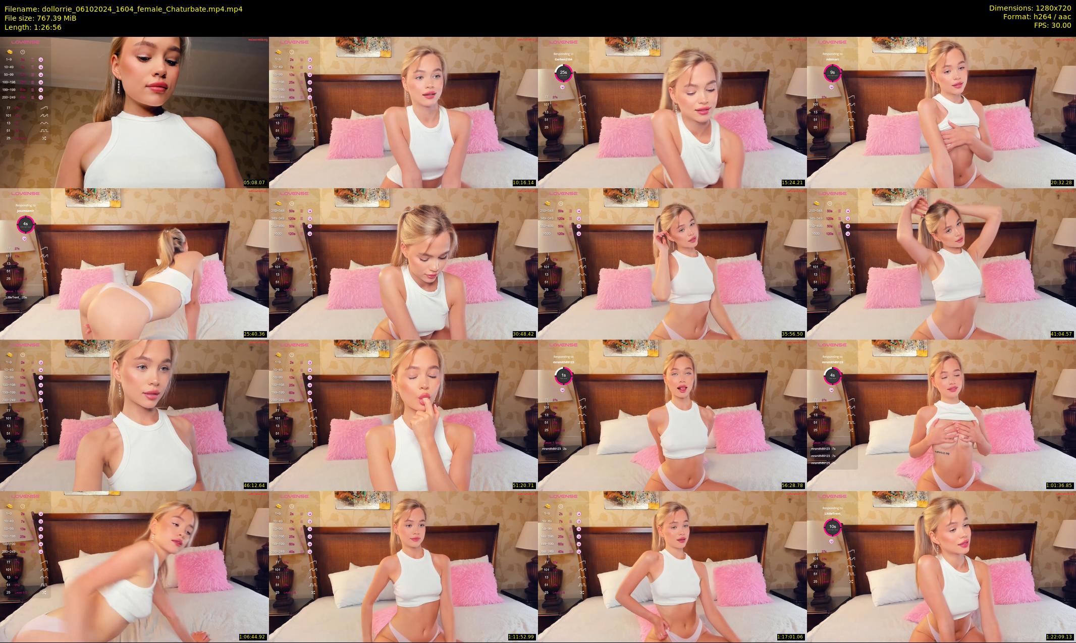 dollorrie — 87 minute Chaturbate couple cam show recording, 720p, Oct 6, 2024