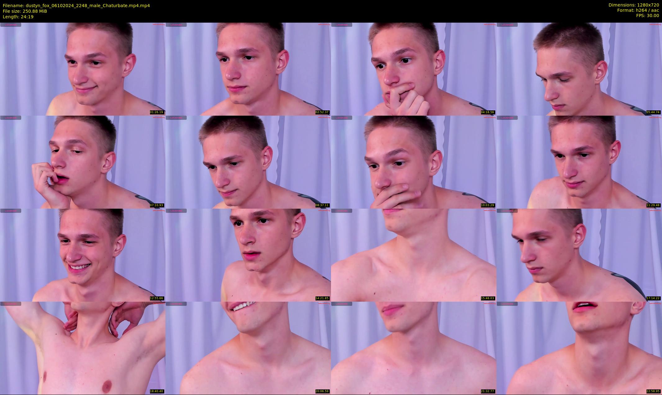 dustyn_fox — 25 minute Chaturbate male cam show recording, 720p, Oct 6, 2024