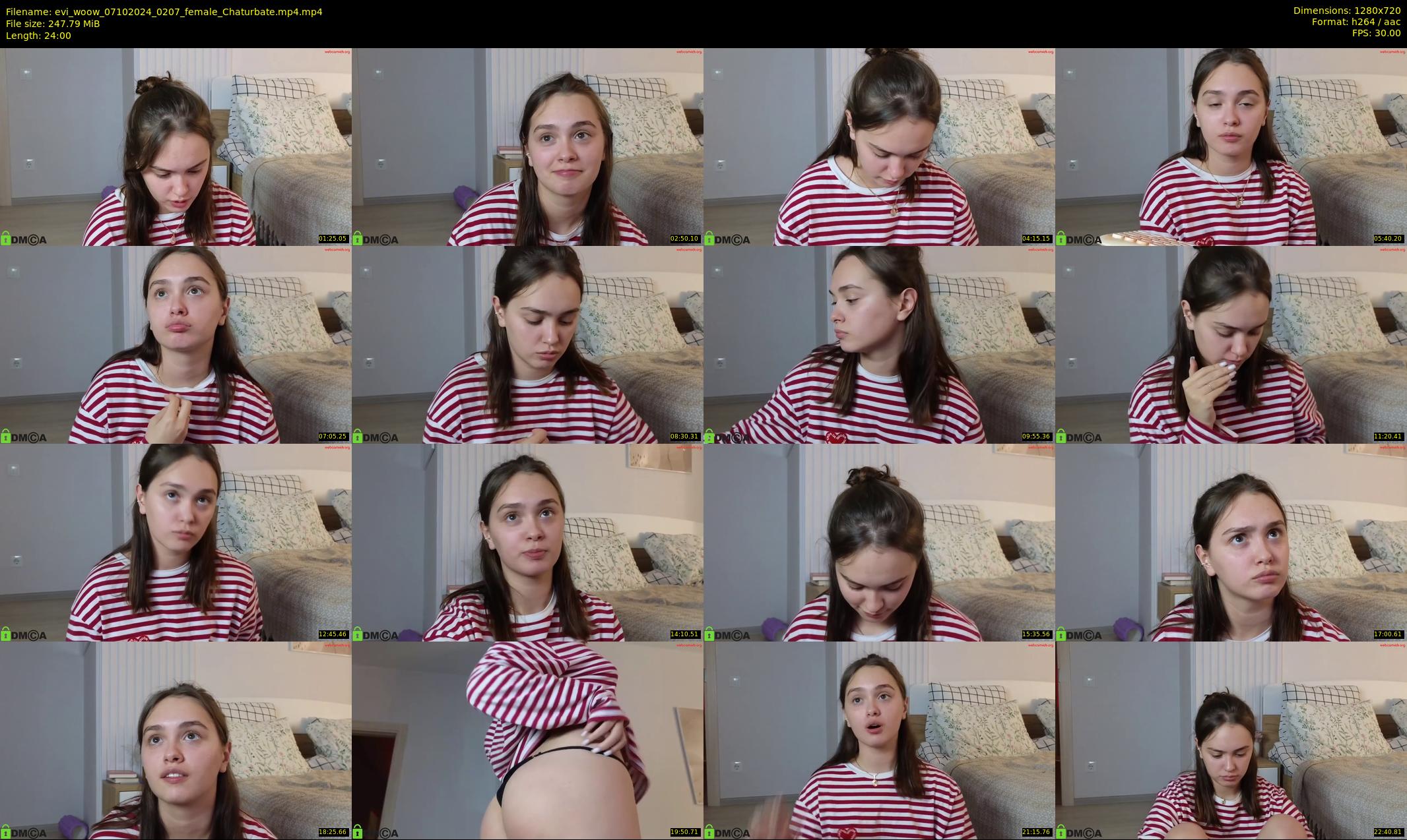 evi_woow — 24 minute Chaturbate female cam show recording, 720p, Oct 7, 2024