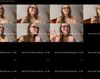existencee — 12 minute Chaturbate female cam show recording, 720p, Oct 6, 2024