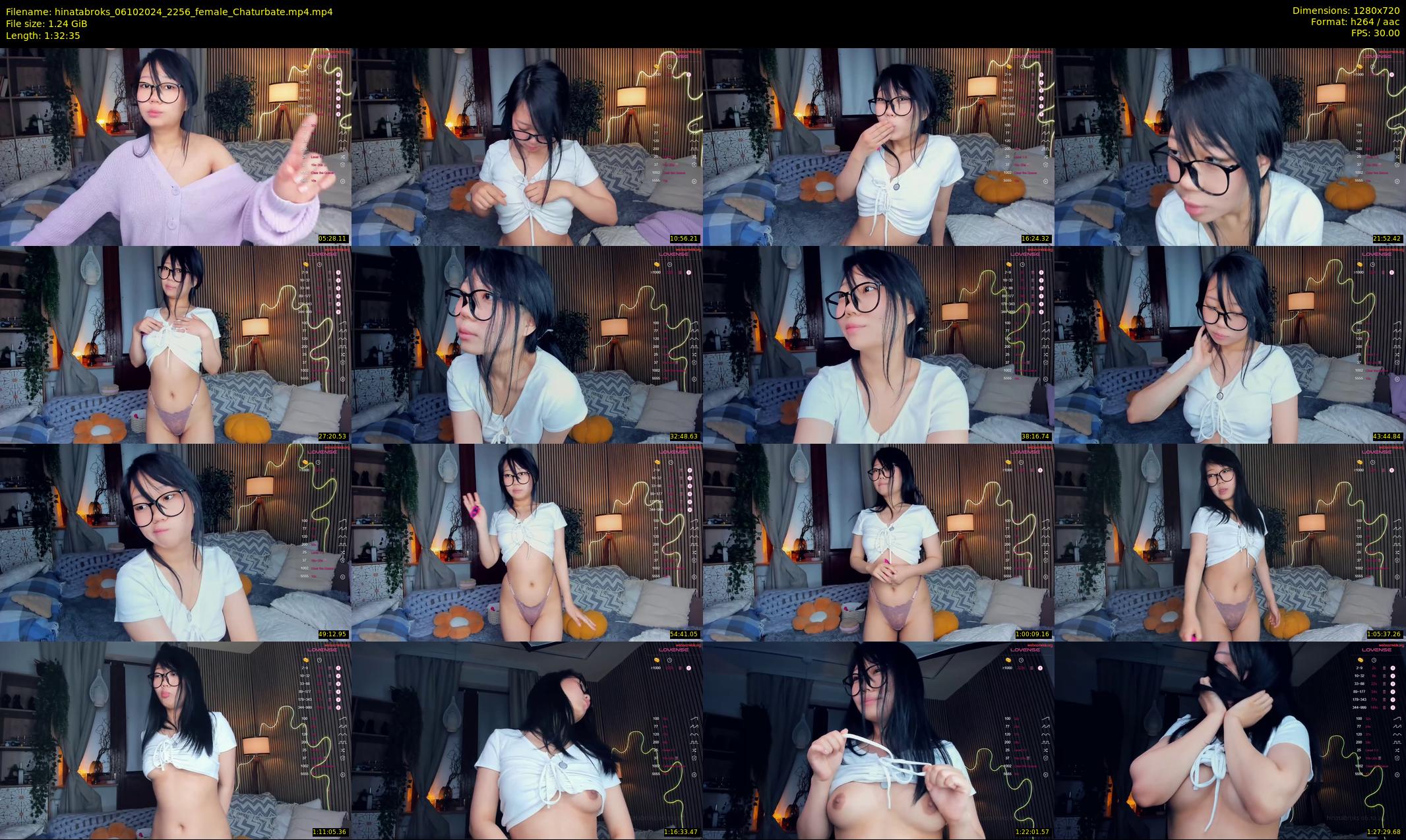 hinatabroks — 93 minute Chaturbate female cam show recording, 720p, Oct 6, 2024
