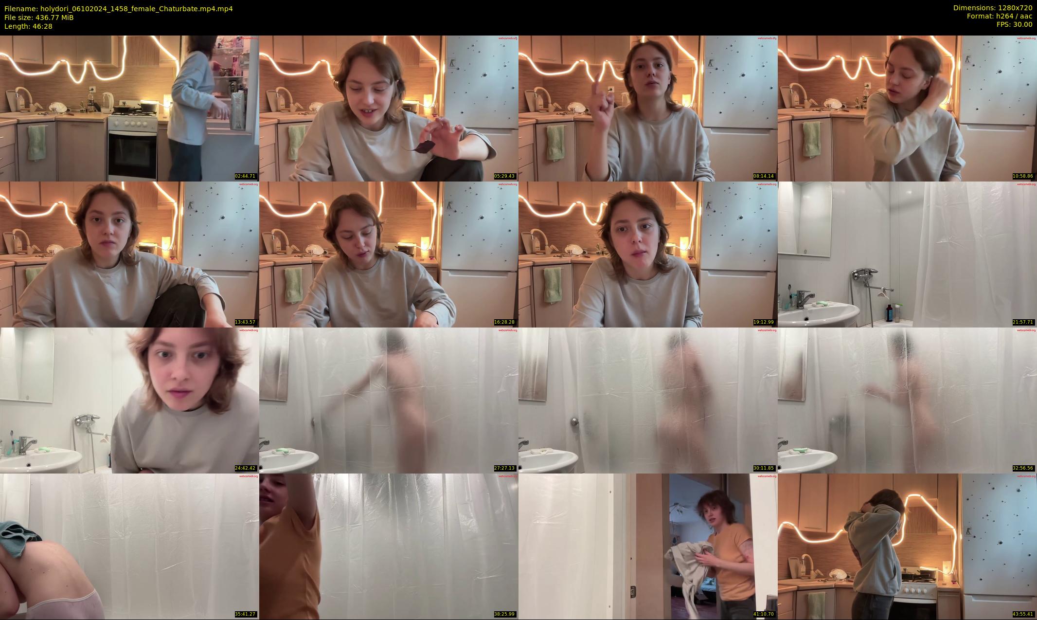 holydori — 47 minute Chaturbate female cam show recording, 720p, Oct 6, 2024