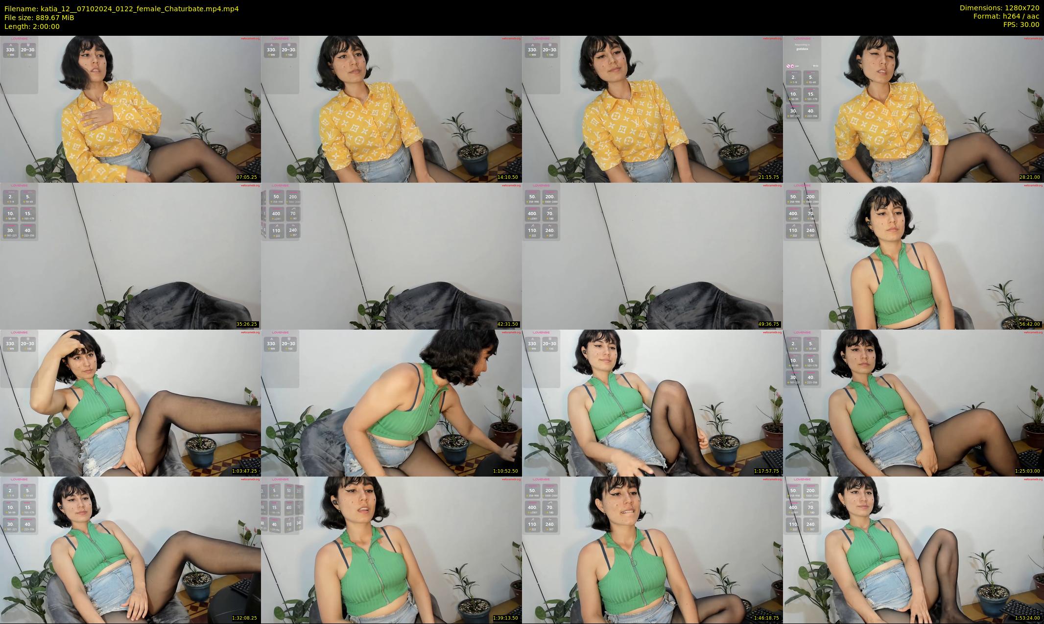 katia_12_ — 120 minute Chaturbate female cam show recording, 720p, Oct 7, 2024