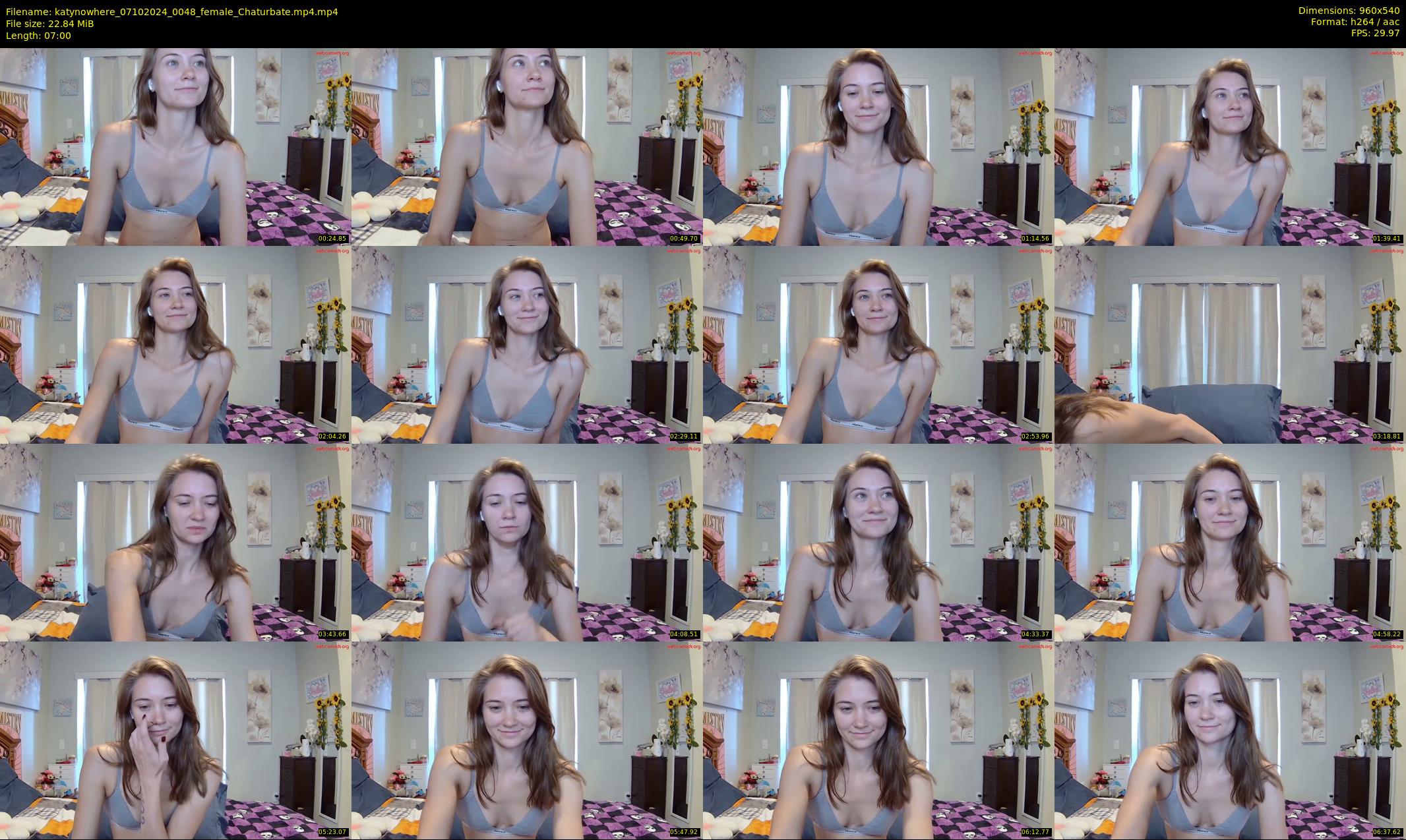 katynowhere — 7 minute Chaturbate female cam show recording, 480p, Oct 7, 2024