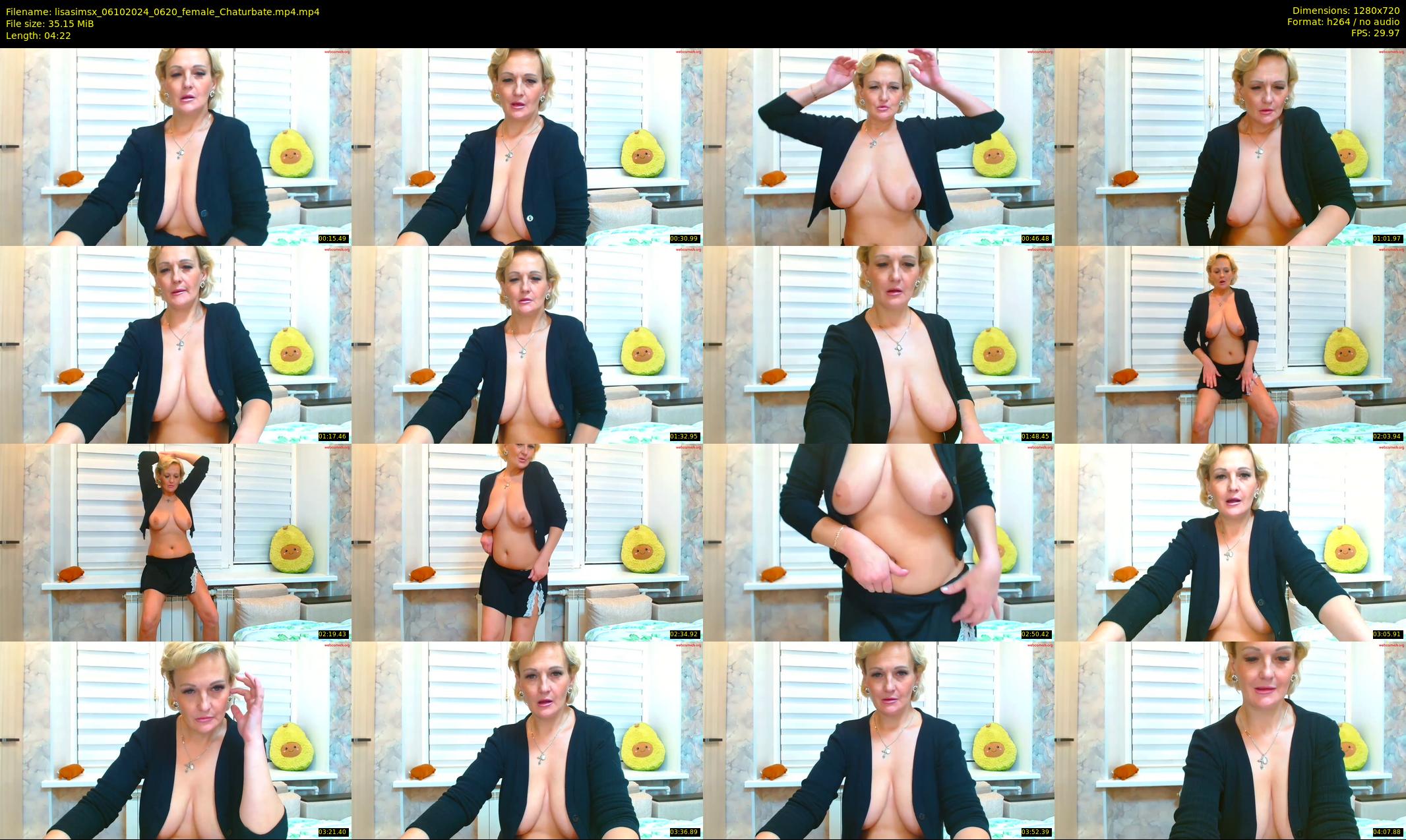 lisasimsx — 5 minute Chaturbate female cam show recording, 720p, Oct 6, 2024