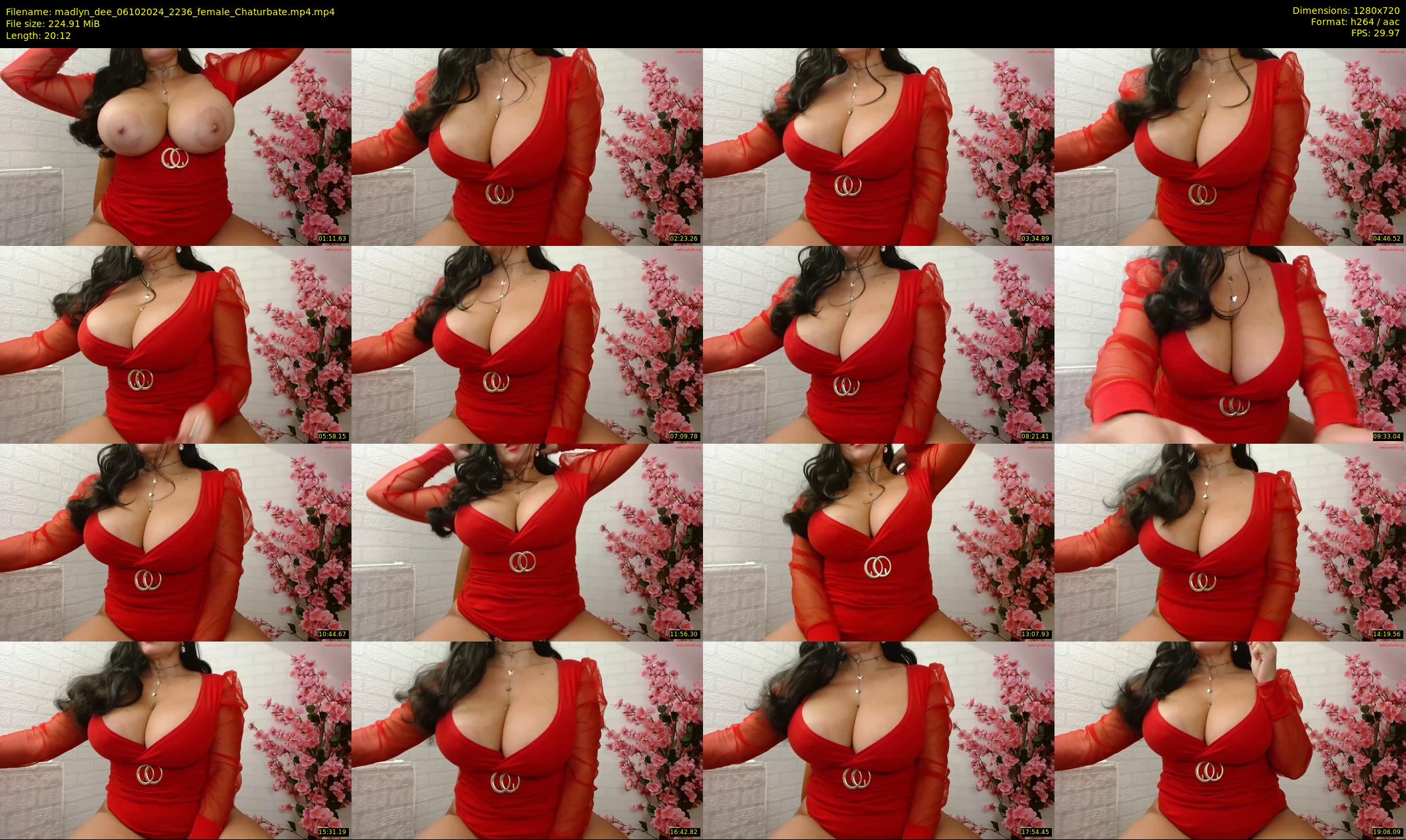 madlyn_dee — 21 minute Chaturbate female cam show recording, 720p, Oct 6, 2024