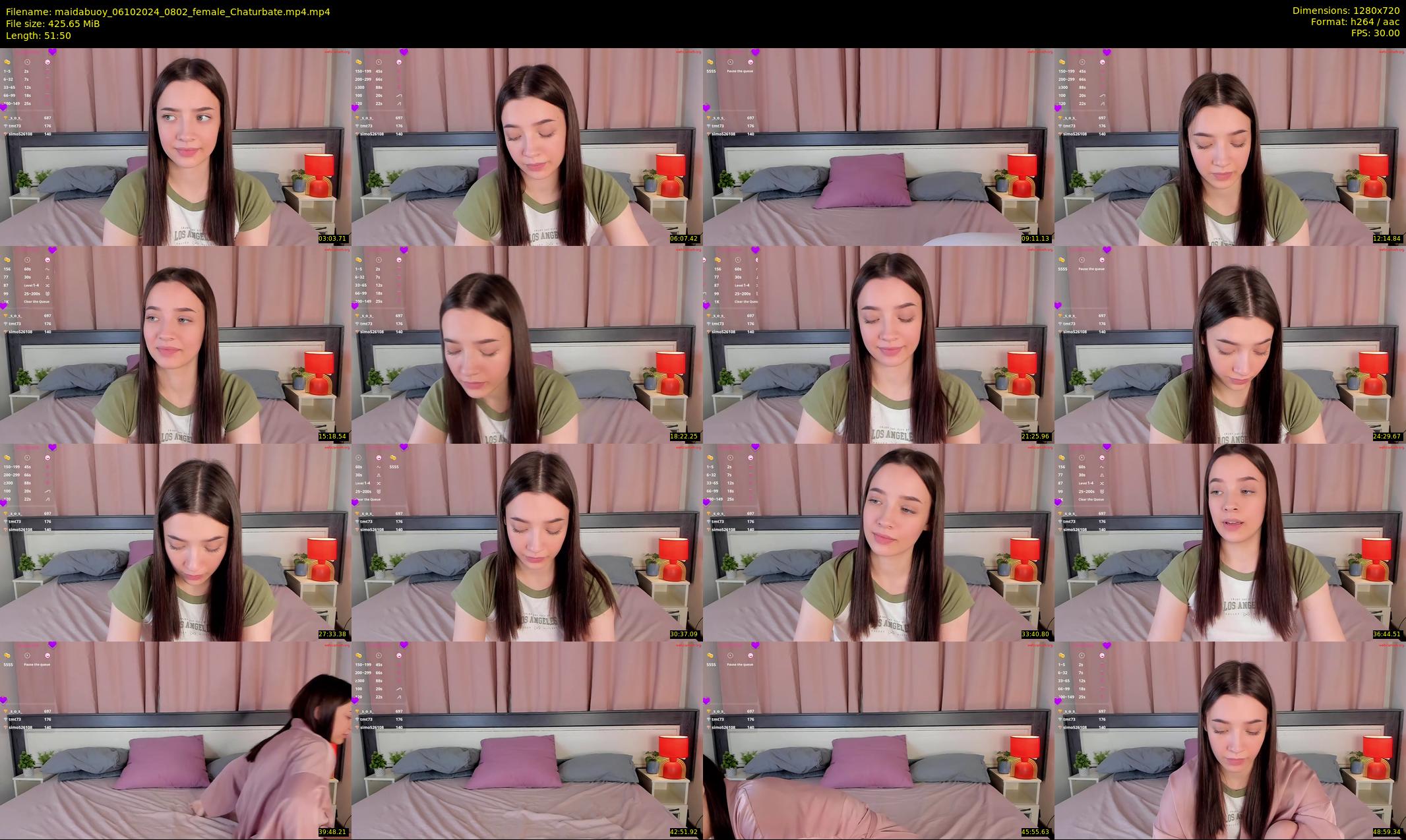 maidabuoy — 52 minute Chaturbate female cam show recording, 720p, Oct 6, 2024