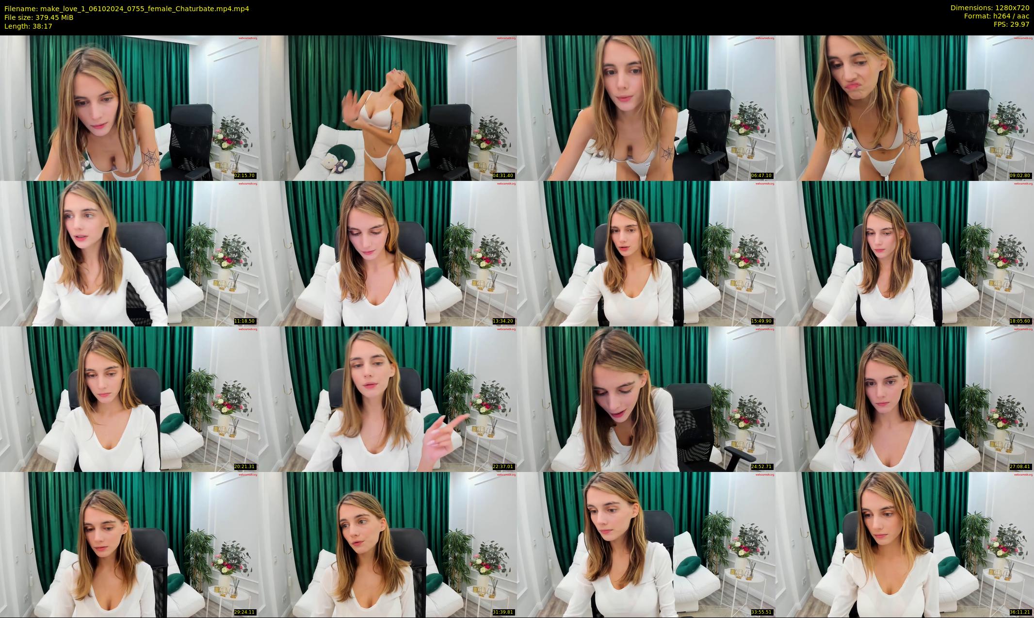 make_love_1 — 39 minute Chaturbate female cam show recording, 720p, Oct 6, 2024