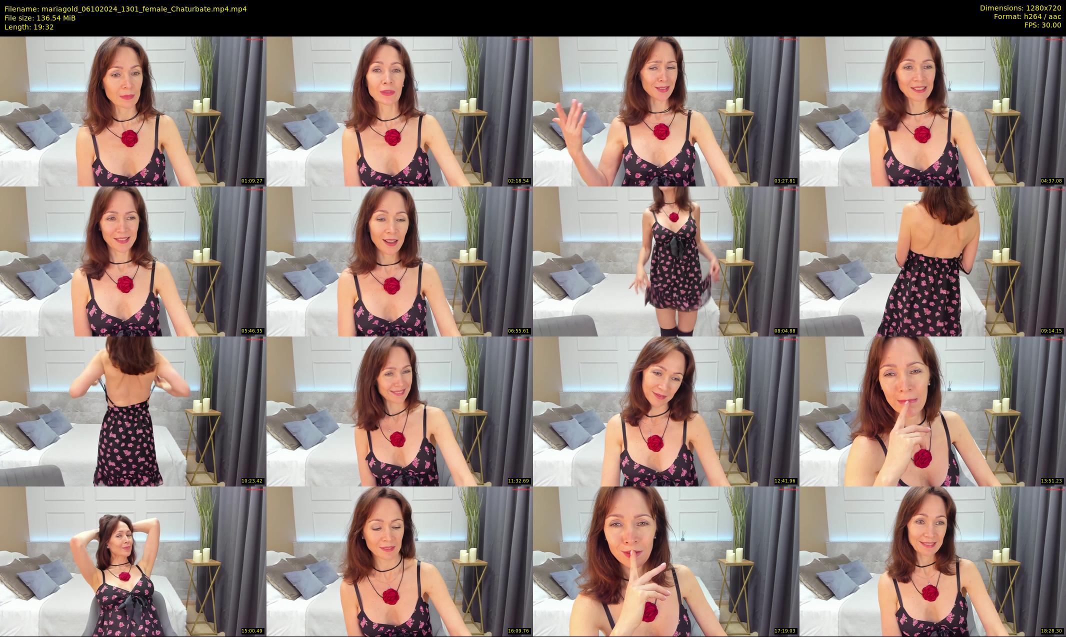 mariagold — 20 minute Chaturbate female cam show recording, 720p, Oct 6, 2024