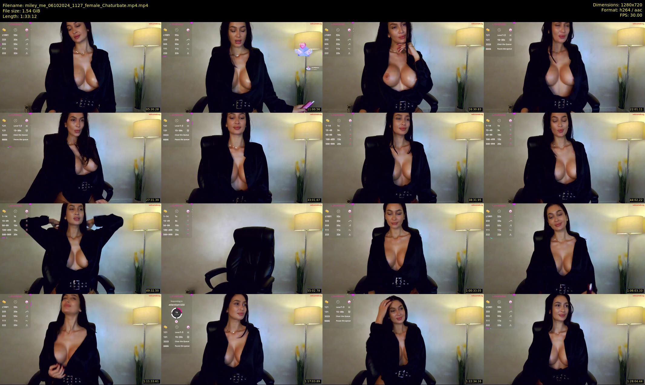 miley_me — 94 minute Chaturbate female cam show recording, 720p, Oct 6, 2024