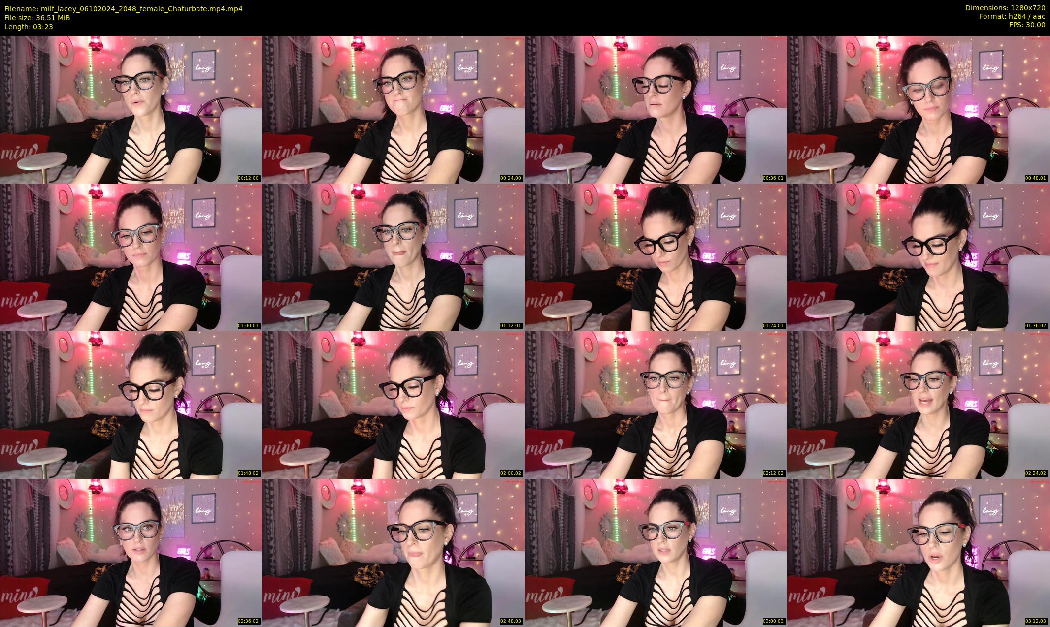 milf_lacey — 4 minute Chaturbate female cam show recording, 720p, Oct 6, 2024