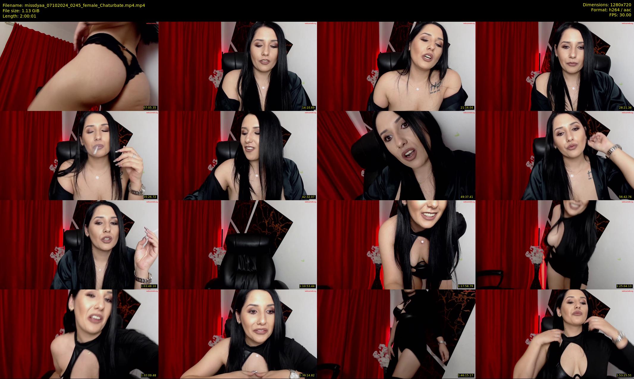missdyaa — 121 minute Chaturbate female cam show recording, 720p, Oct 7, 2024