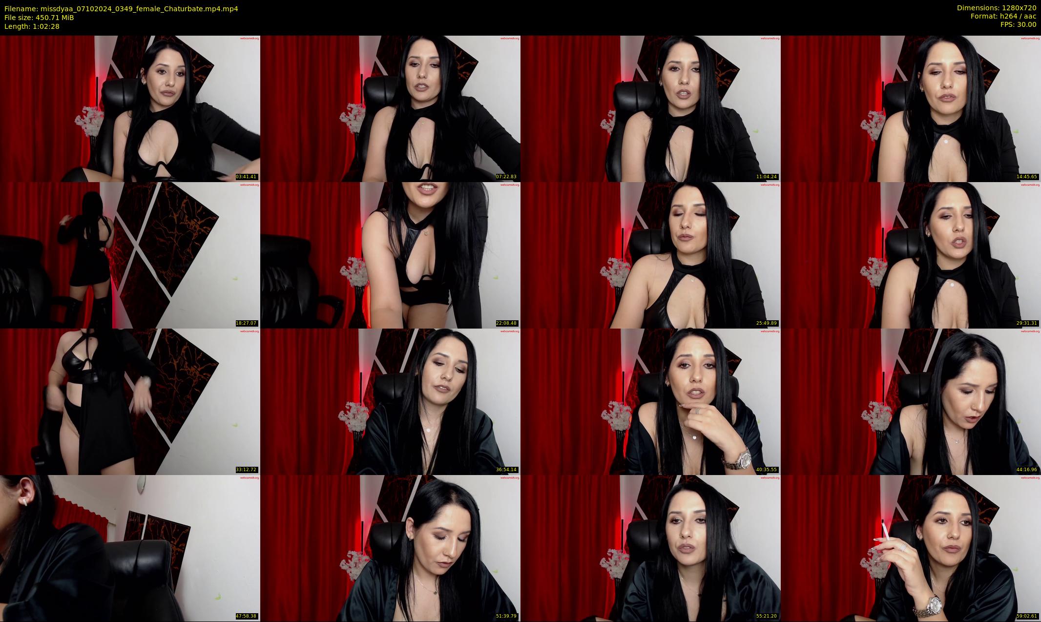 missdyaa — 63 minute Chaturbate female cam show recording, 720p, Oct 7, 2024