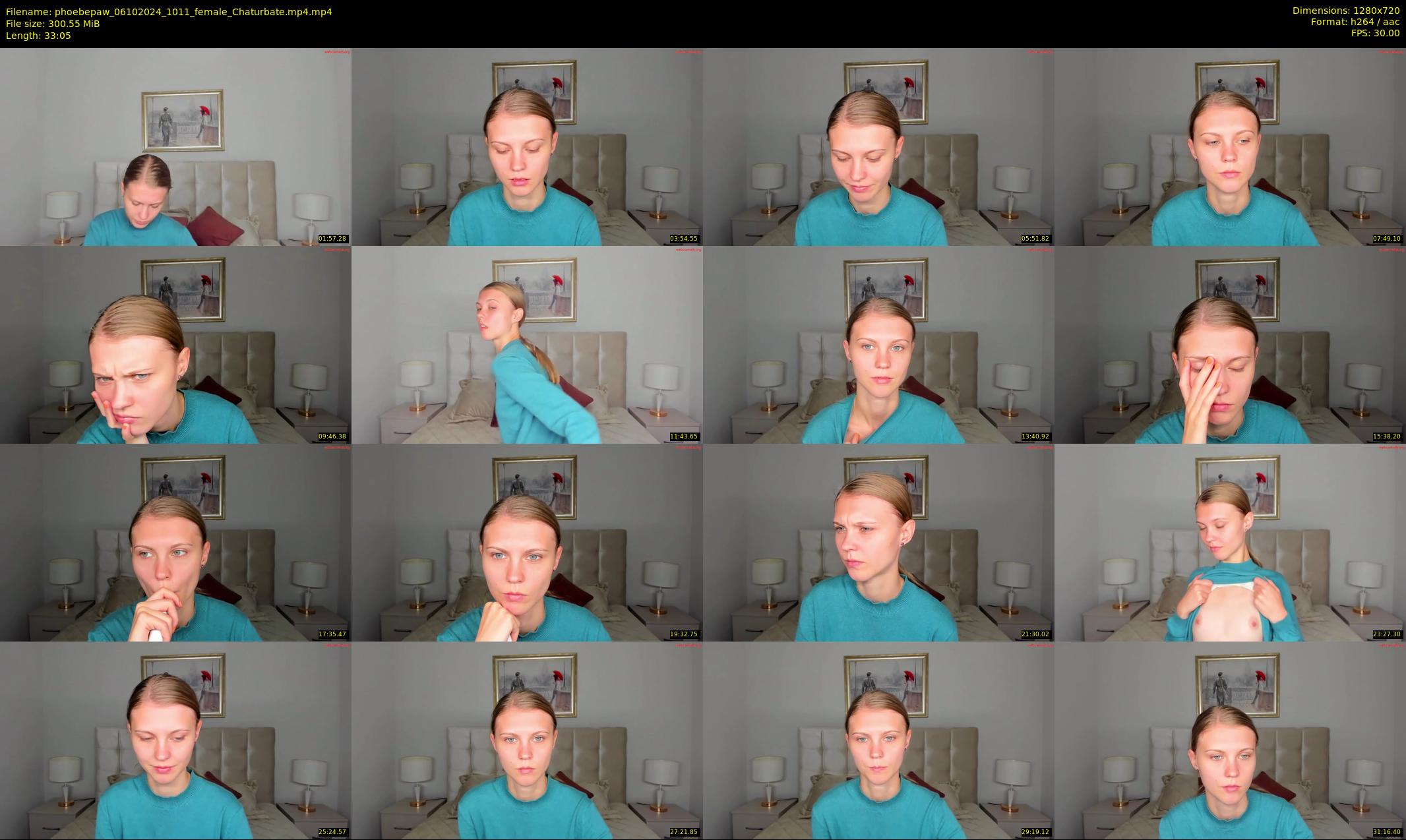 phoebepaw — 34 minute Chaturbate female cam show recording, 720p, Oct 6, 2024
