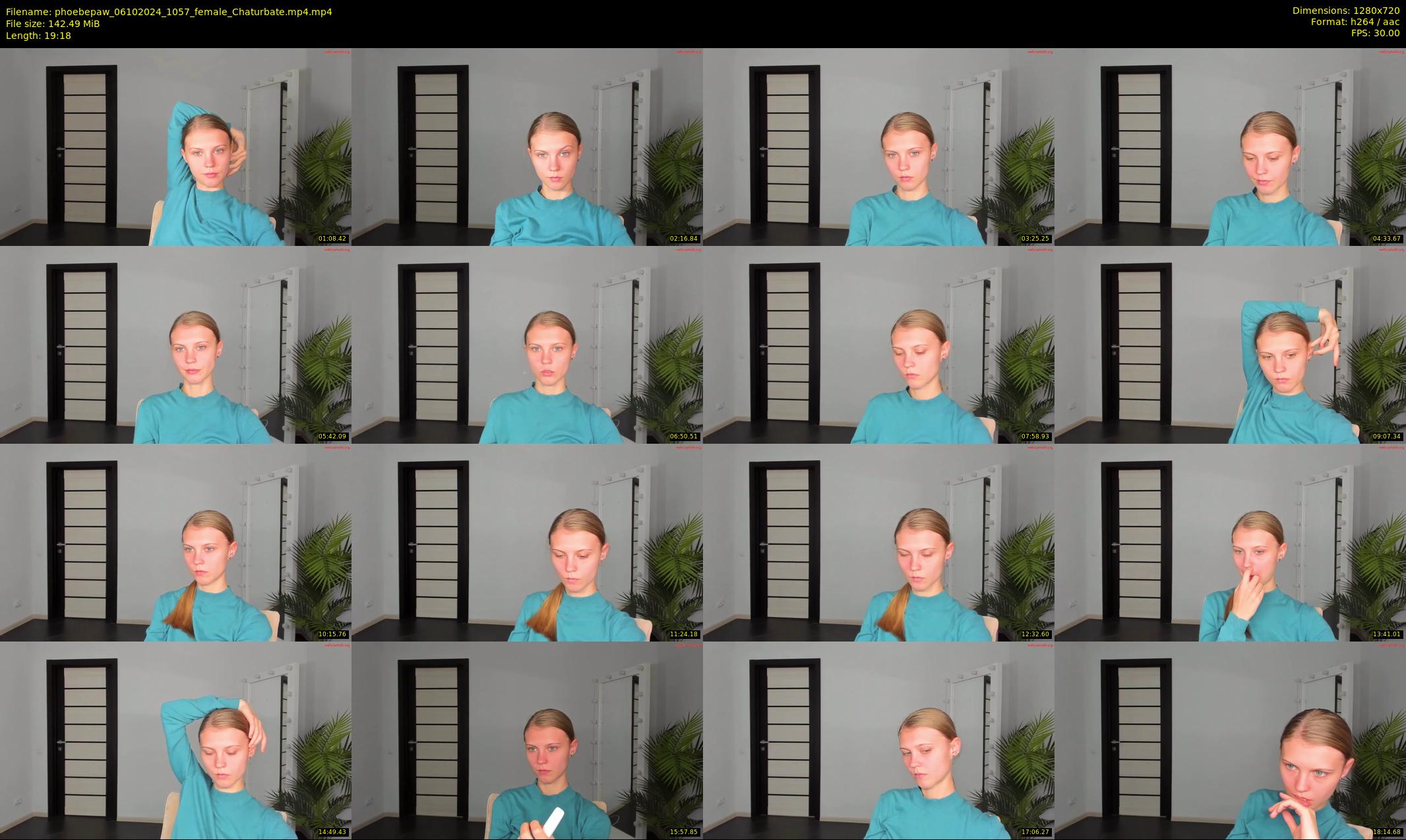 phoebepaw — 20 minute Chaturbate female cam show recording, 720p, Oct 6, 2024