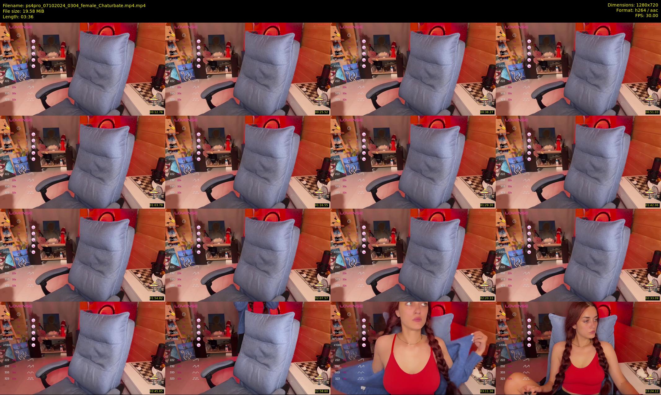 ps4pro — 4 minute Chaturbate female cam show recording, 720p, Oct 7, 2024
