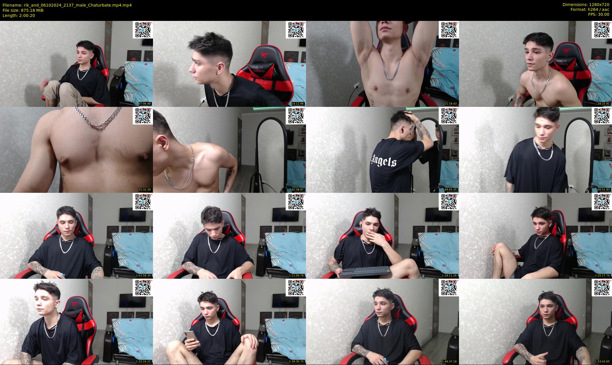 rik_and — 121 minute Chaturbate male cam show recording, 720p, Oct 6, 2024