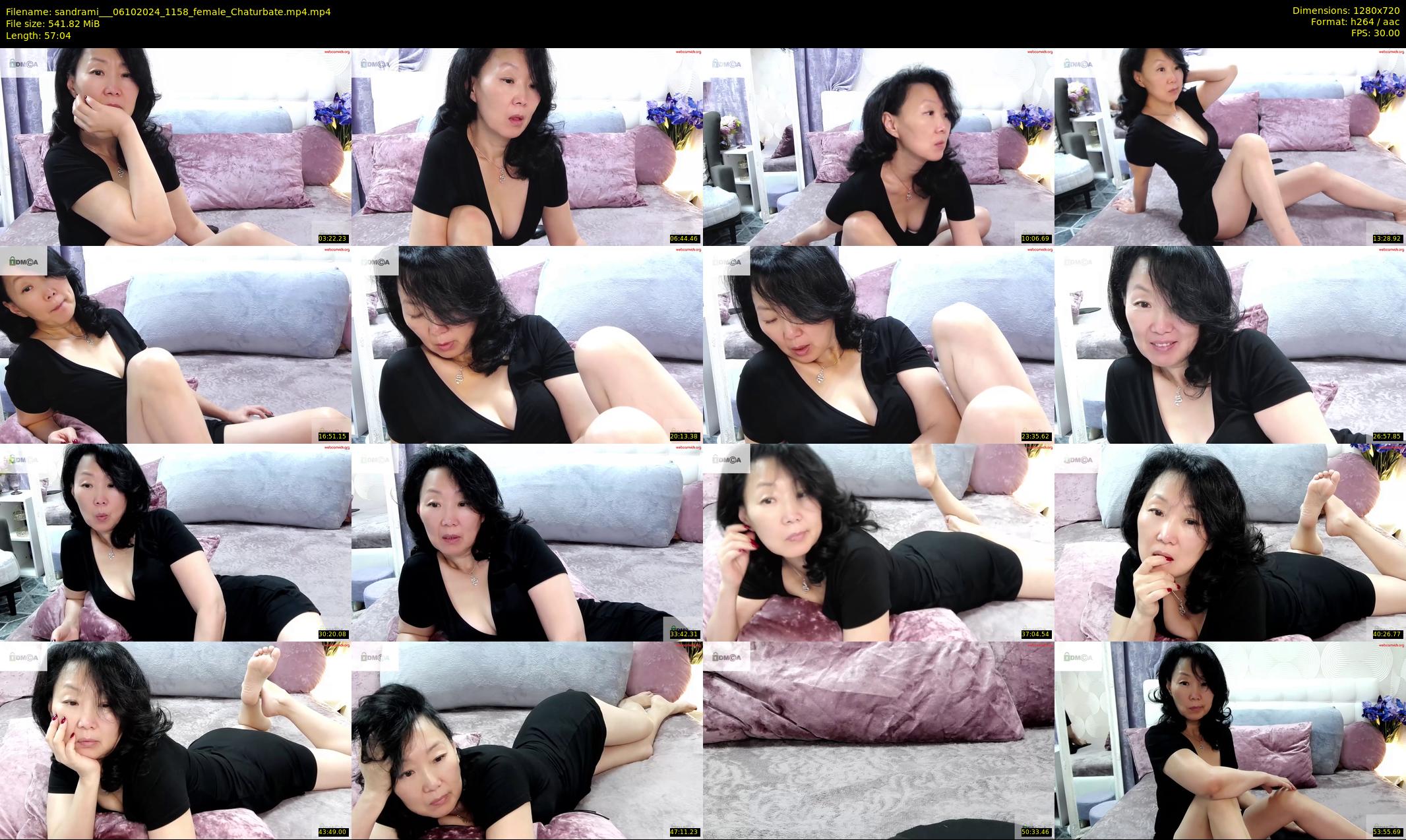 sandrami__ — 58 minute Chaturbate female cam show recording, 720p, Oct 6, 2024