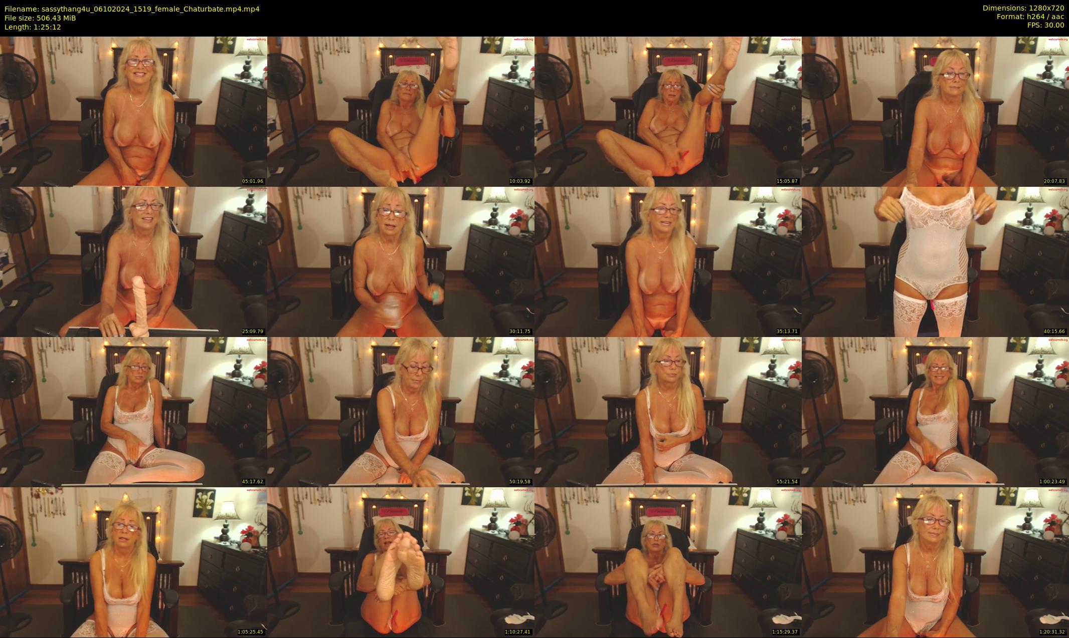 sassythang4u — 86 minute Chaturbate female cam show recording, 720p, Oct 6, 2024