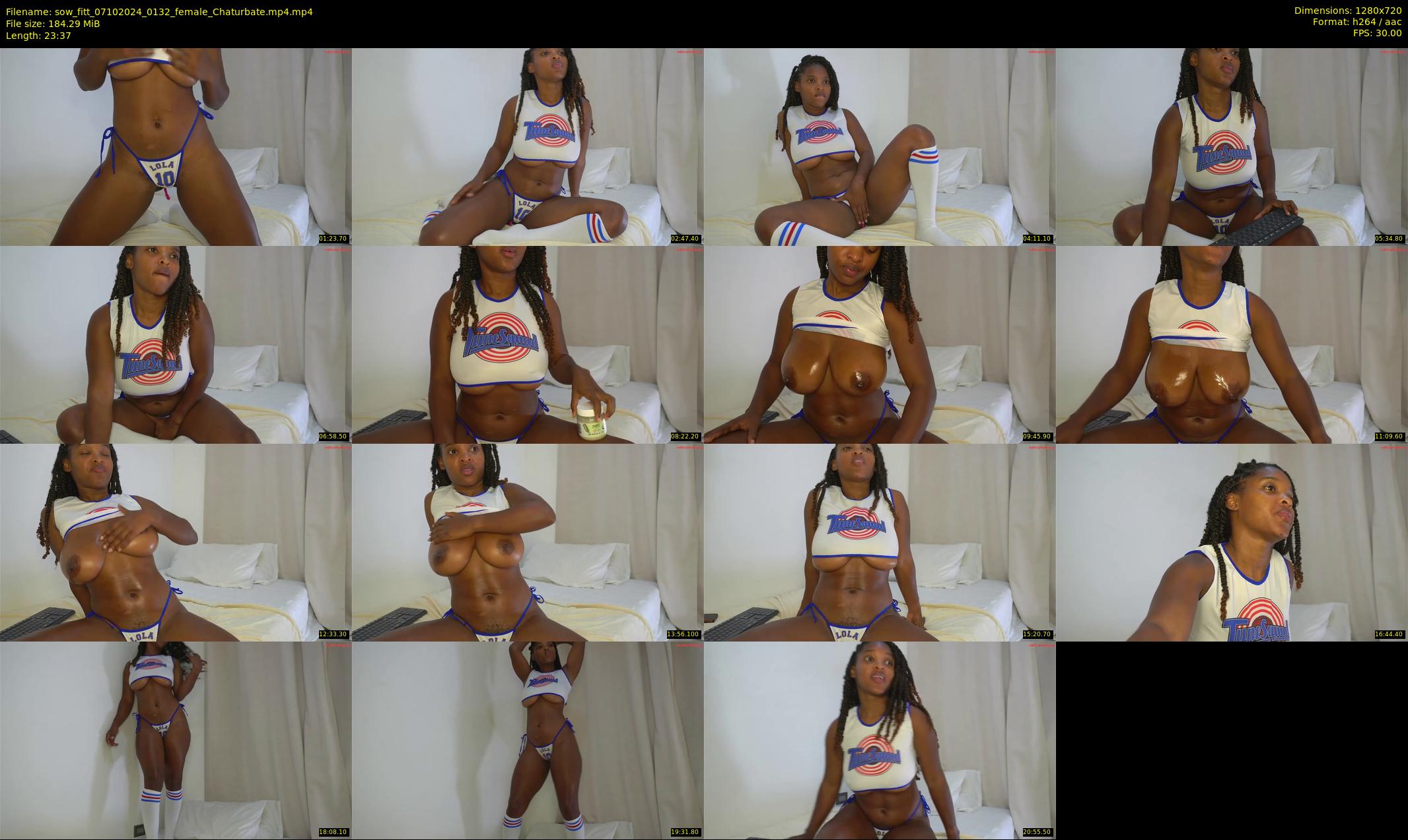 sow_fitt — 24 minute Chaturbate female cam show recording, 720p, Oct 7, 2024