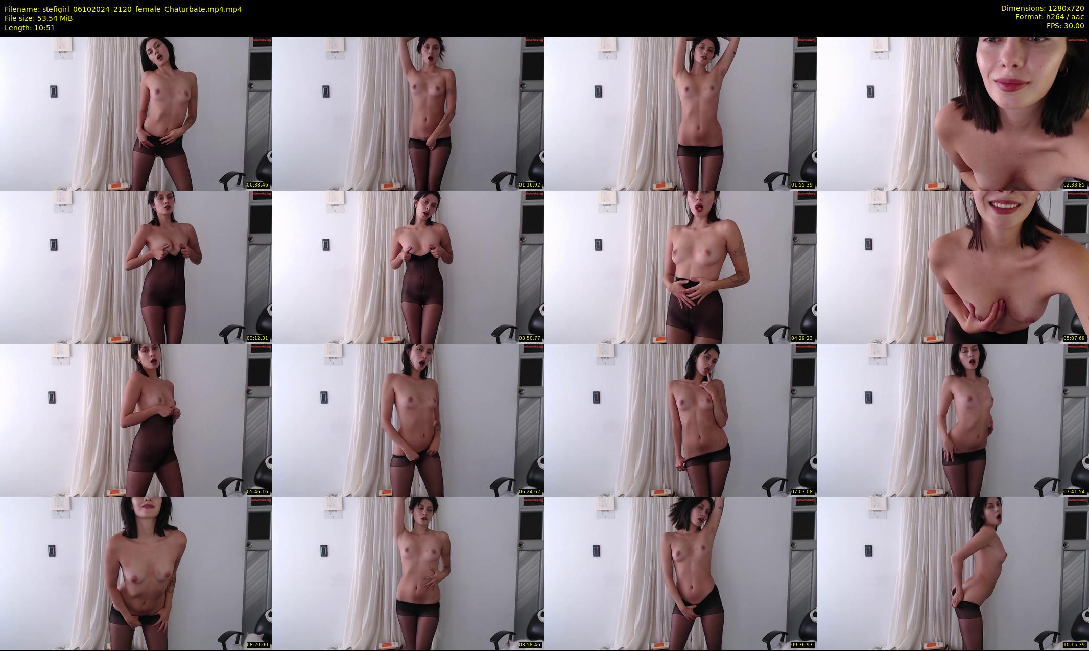 stefigirl — 11 minute Chaturbate female cam show recording, 720p, Oct 6, 2024