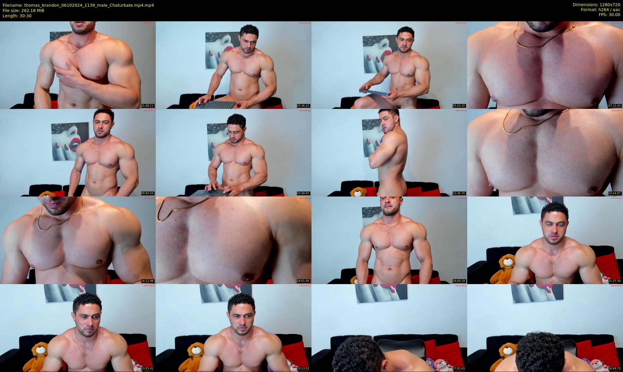 thomas_brandon — 31 minute Chaturbate male cam show recording, 720p, Oct 6, 2024