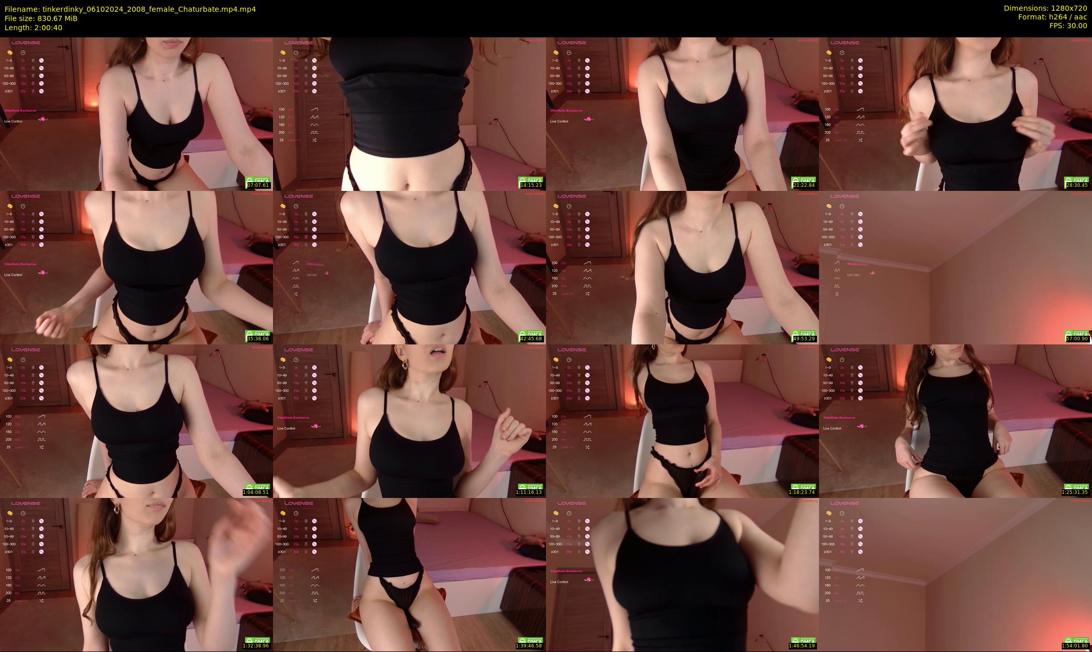 tinkerdinky — 121 minute Chaturbate female cam show recording, 720p, Oct 6, 2024