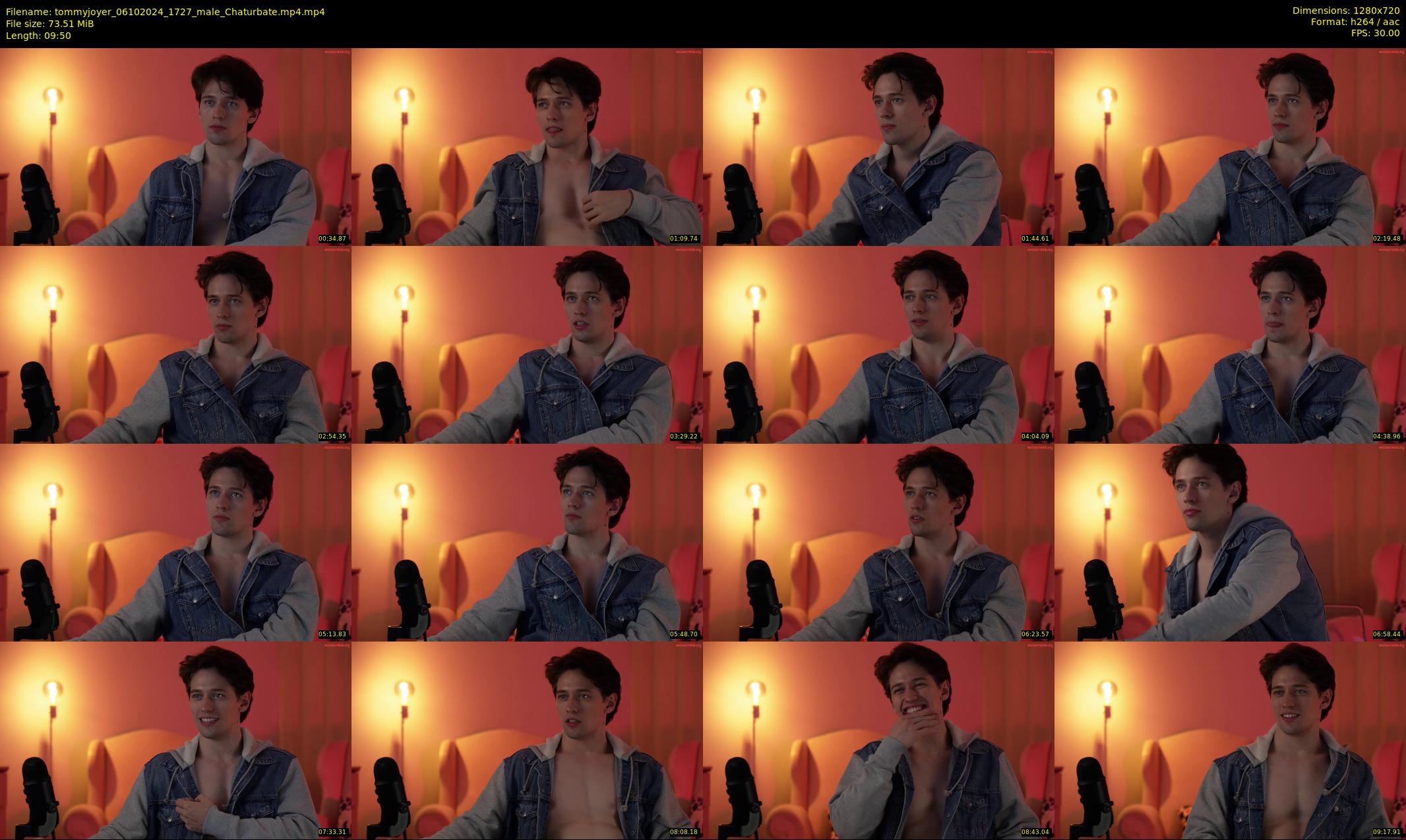 tommyjoyer — 10 minute Chaturbate male cam show recording, 720p, Oct 6, 2024