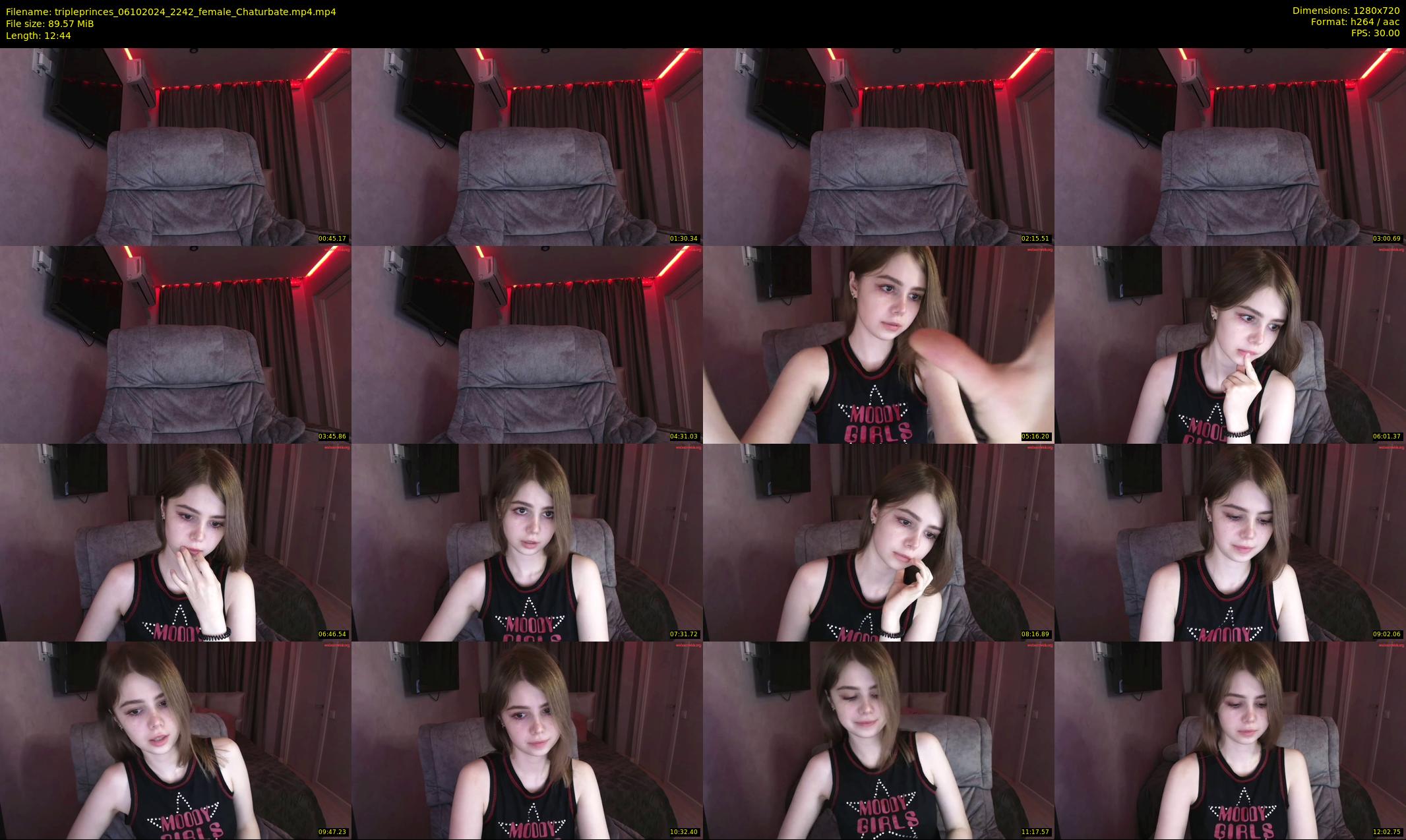 tripleprinces — 13 minute Chaturbate female cam show recording, 720p, Oct 6, 2024