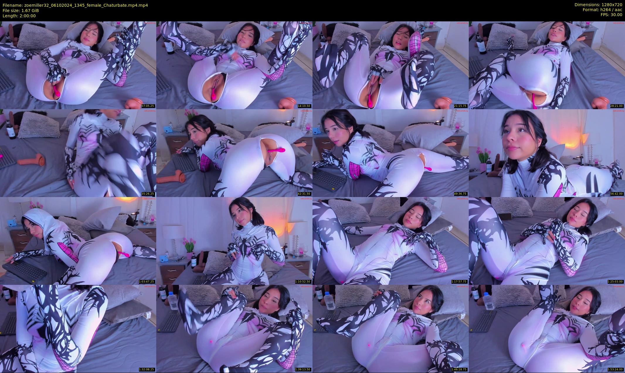 zoemiller32 — 120 minute Chaturbate female cam show recording, 720p, Oct 6, 2024