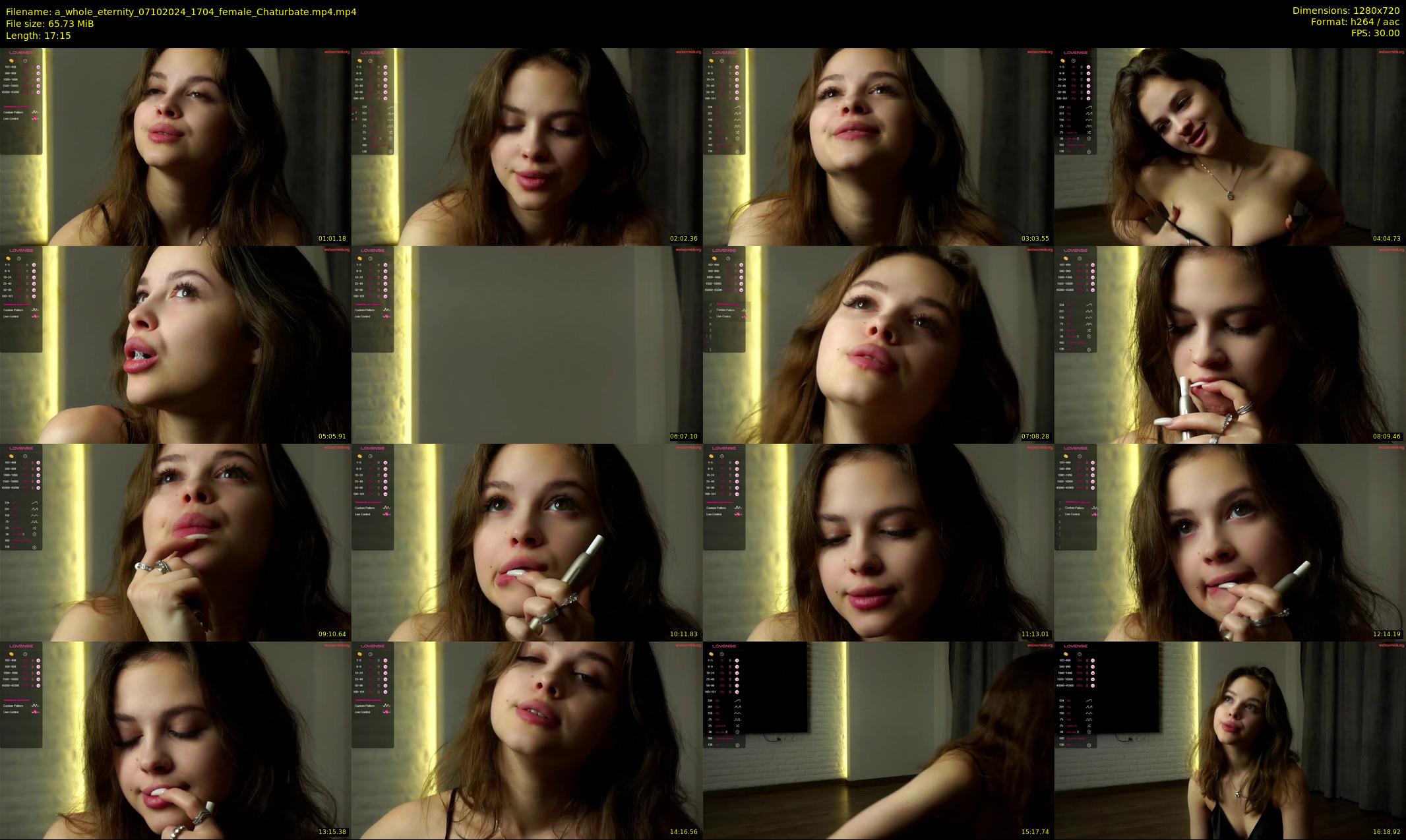 a_whole_eternity — 18 minute Chaturbate female cam show recording, 720p, Oct 7, 2024