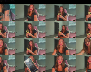 alex499990 — 15 minute Chaturbate female cam show recording, 720p, Oct 7, 2024