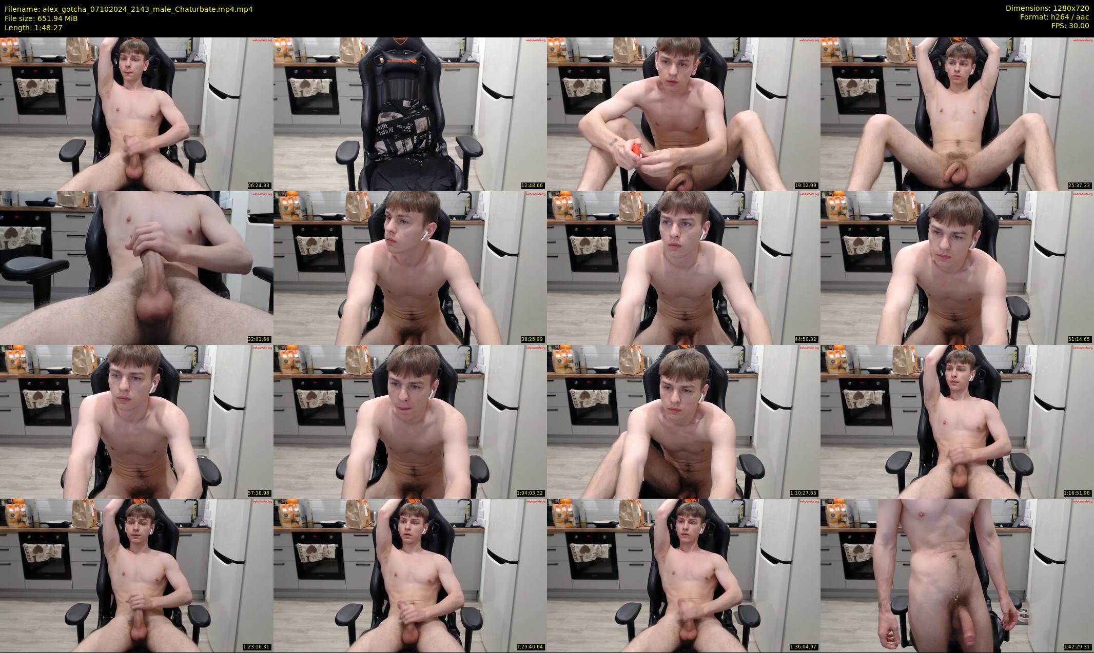 alex_gotcha — 109 minute Chaturbate male cam show recording, 720p, Oct 7, 2024