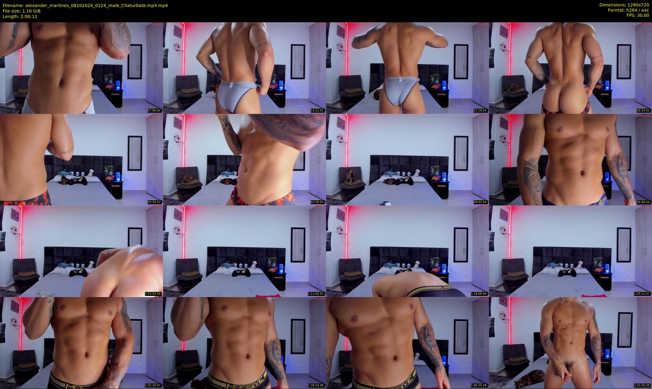 alexander_martines — 121 minute Chaturbate male cam show recording, 720p, Oct 8, 2024