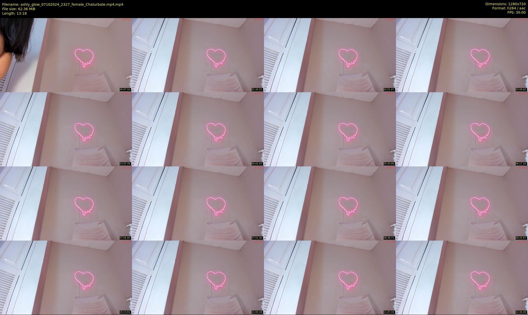 ashly_glow — 14 minute Chaturbate female cam show recording, 720p, Oct 7, 2024