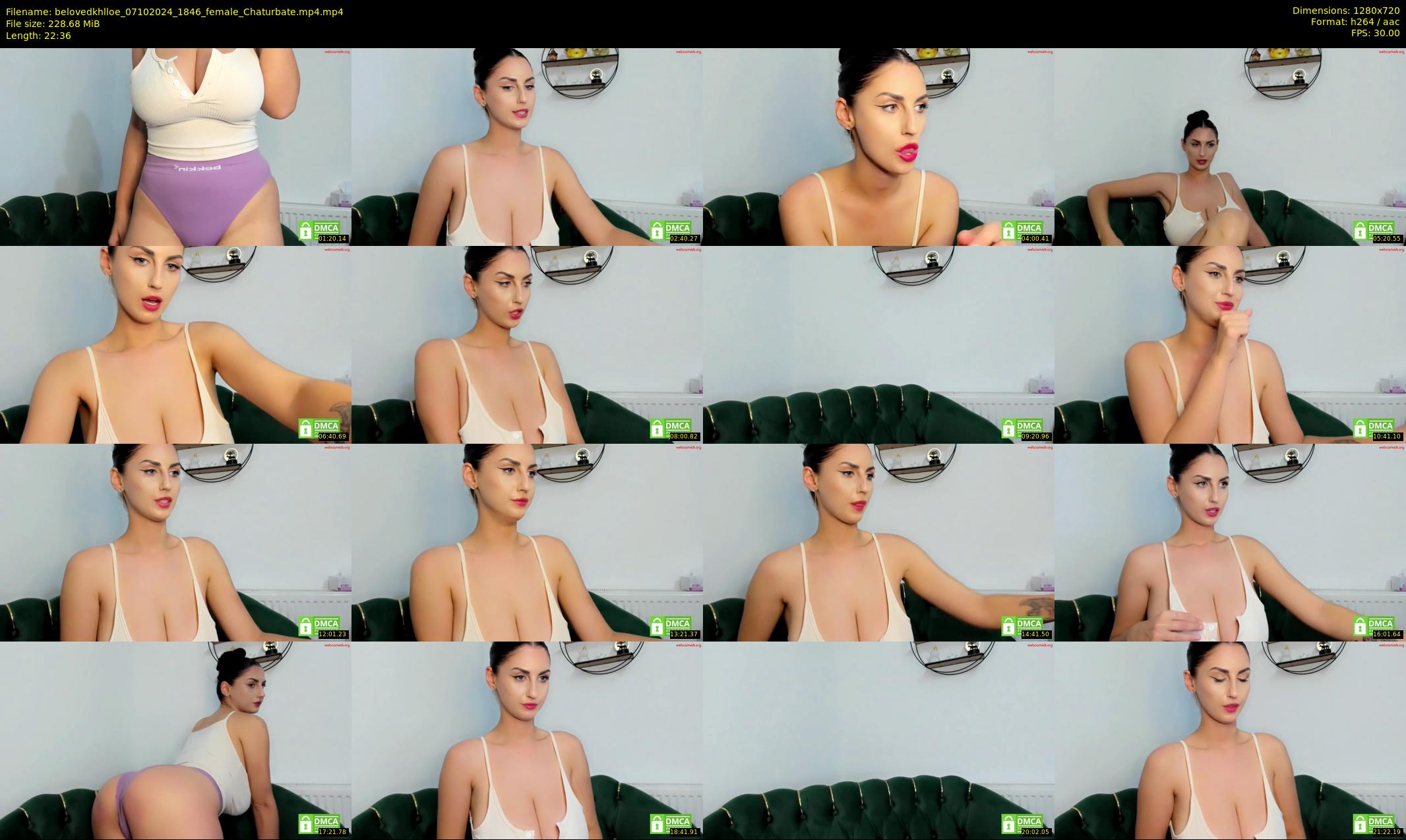 belovedkhlloe — 23 minute Chaturbate female cam show recording, 720p, Oct 7, 2024