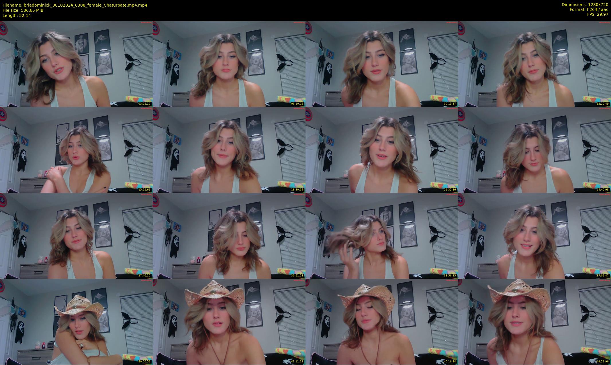 briadominick — 53 minute Chaturbate couple cam show recording, 720p, Oct 8, 2024