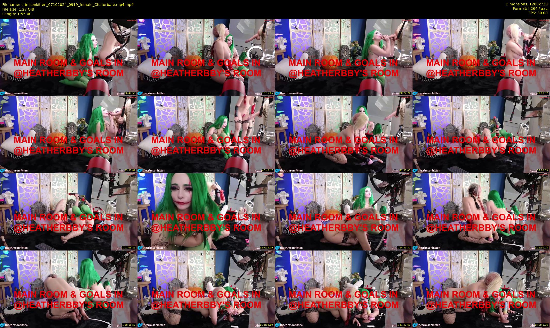 crimsonkitten — 115 minute Chaturbate female cam show recording, 720p, Oct 7, 2024