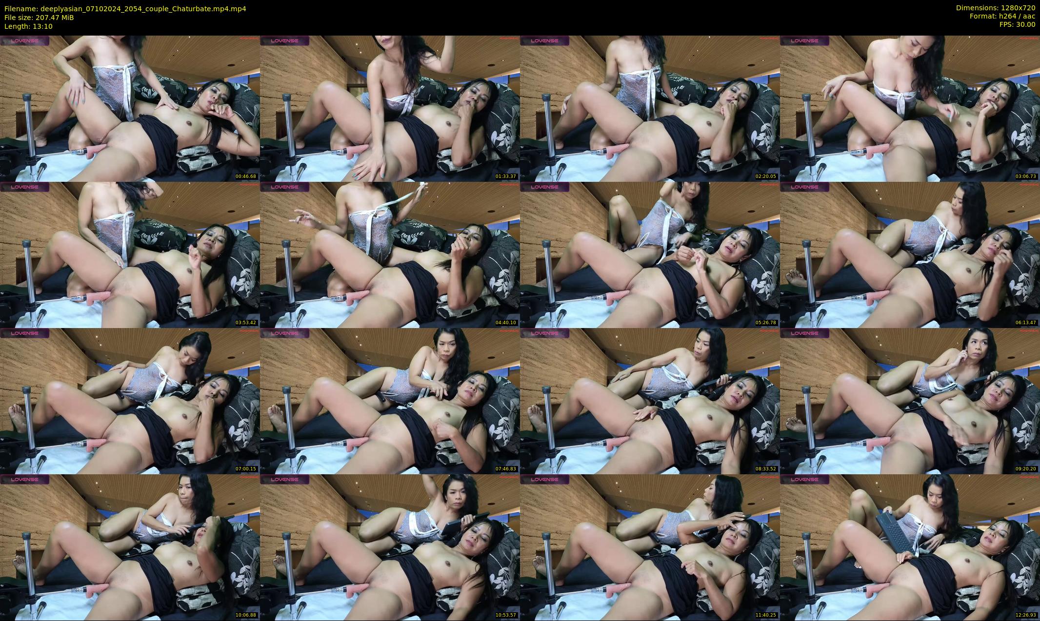 deeplyasian — 14 minute Chaturbate couple cam show recording, 720p, Oct 7, 2024