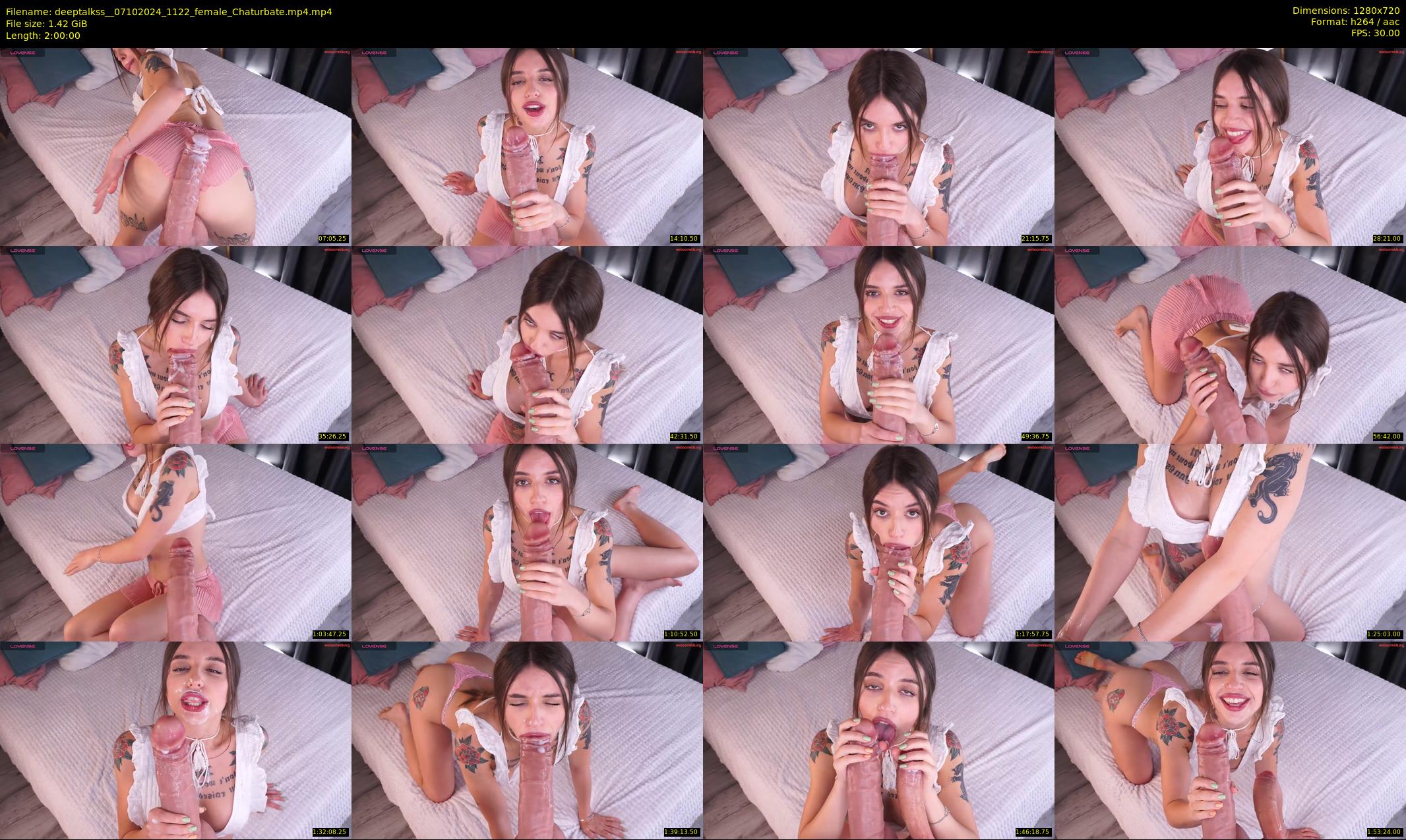 deeptalkss_ — 120 minute Chaturbate female cam show recording, 720p, Oct 7, 2024