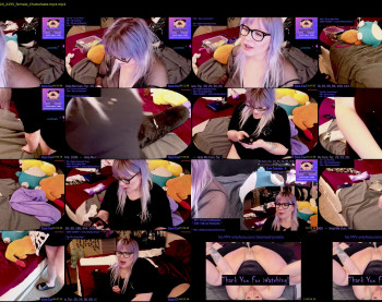 doomednympho — 78 minute Chaturbate female cam show recording, 720p, Oct 7, 2024