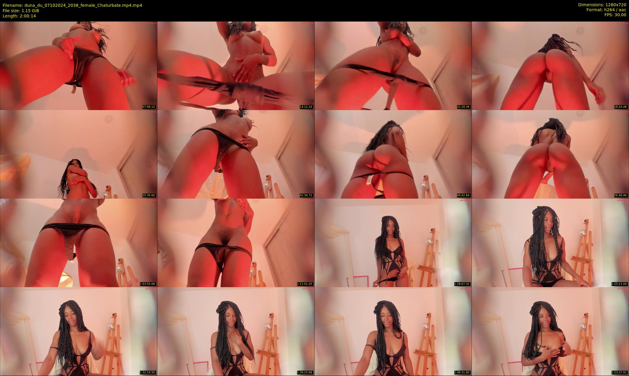 duna_du — 121 minute Chaturbate female cam show recording, 720p, Oct 7, 2024