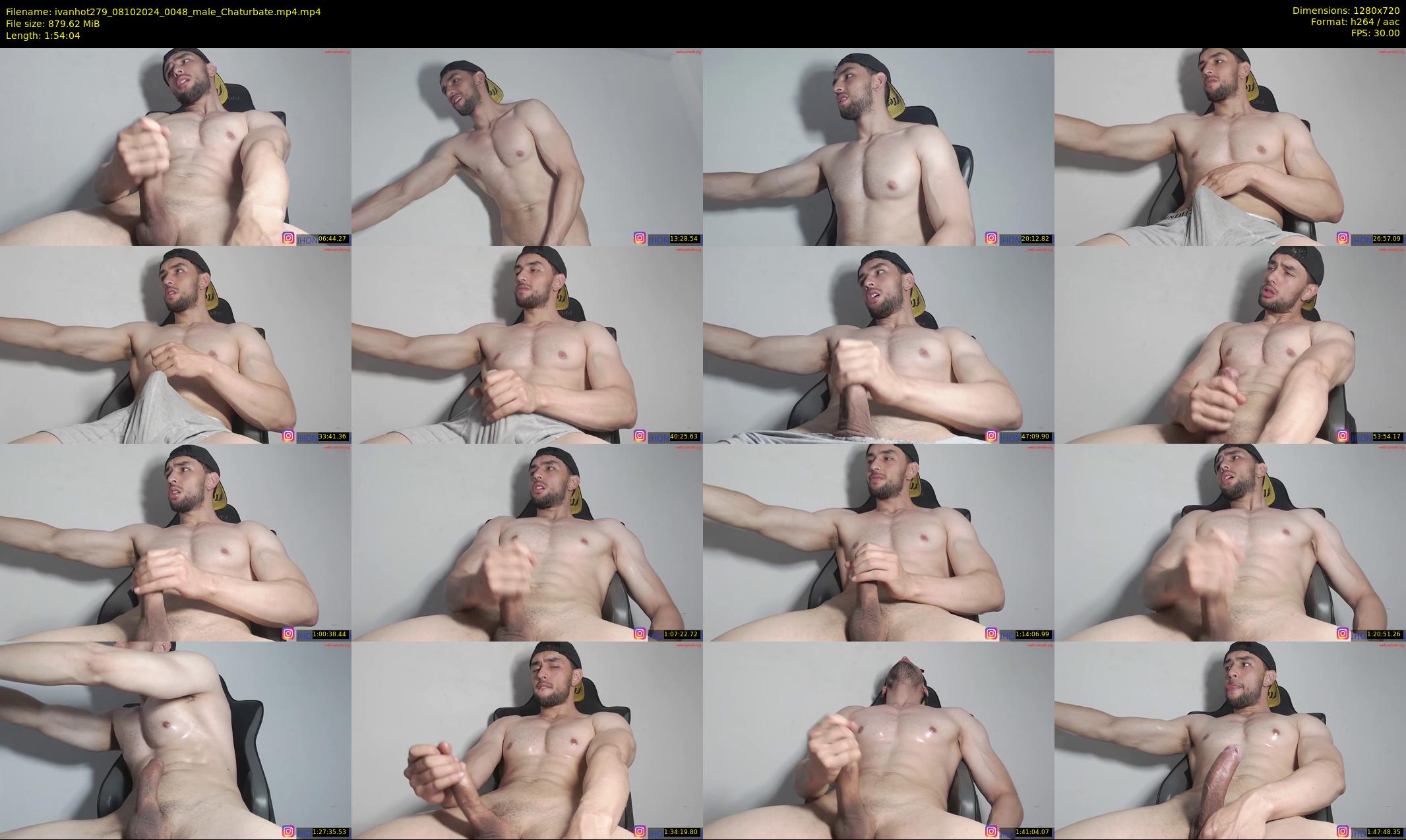 ivanhot279 — 115 minute Chaturbate male cam show recording, 720p, Oct 8, 2024