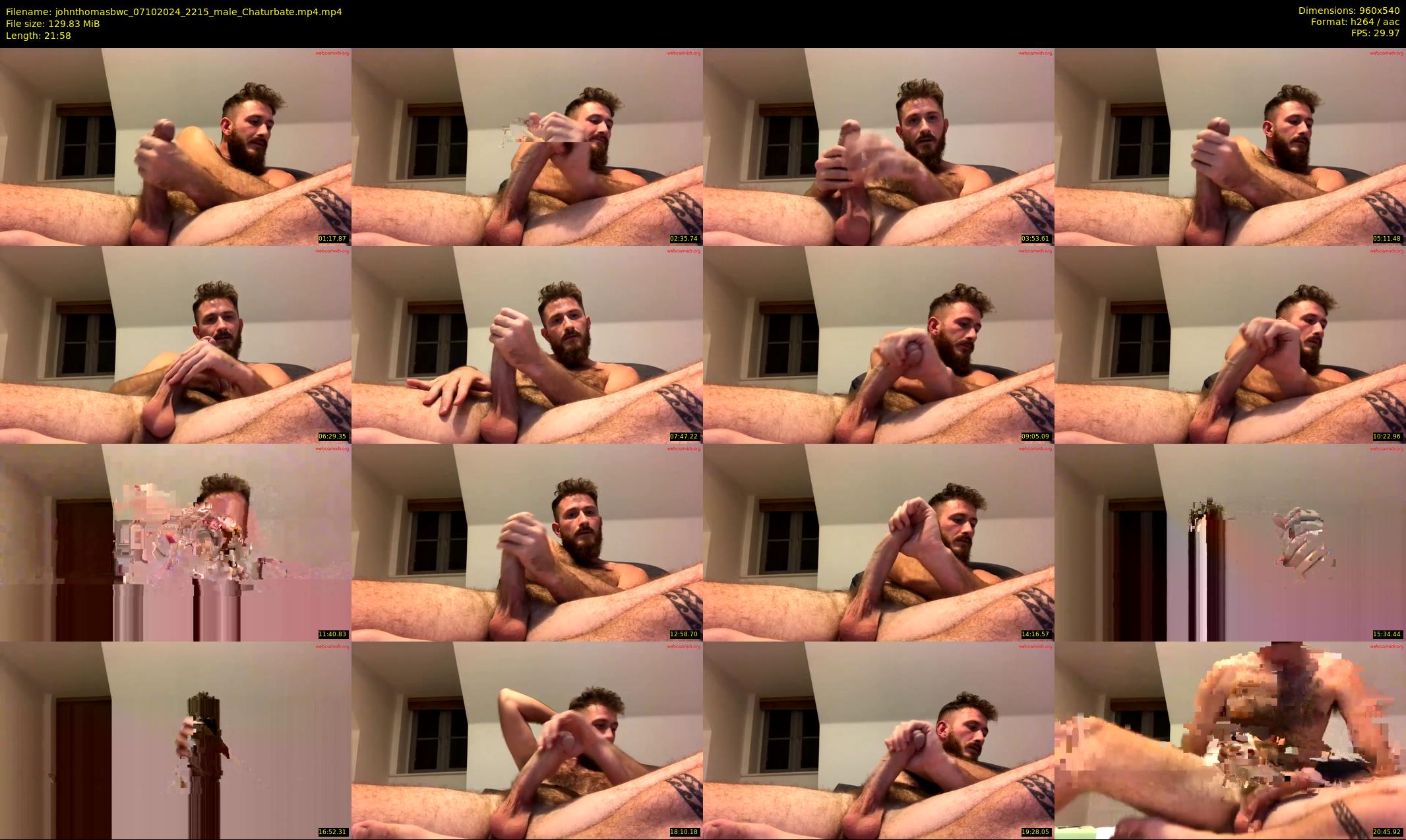 johnthomasbwc — 22 minute Chaturbate male cam show recording, 480p, Oct 7, 2024