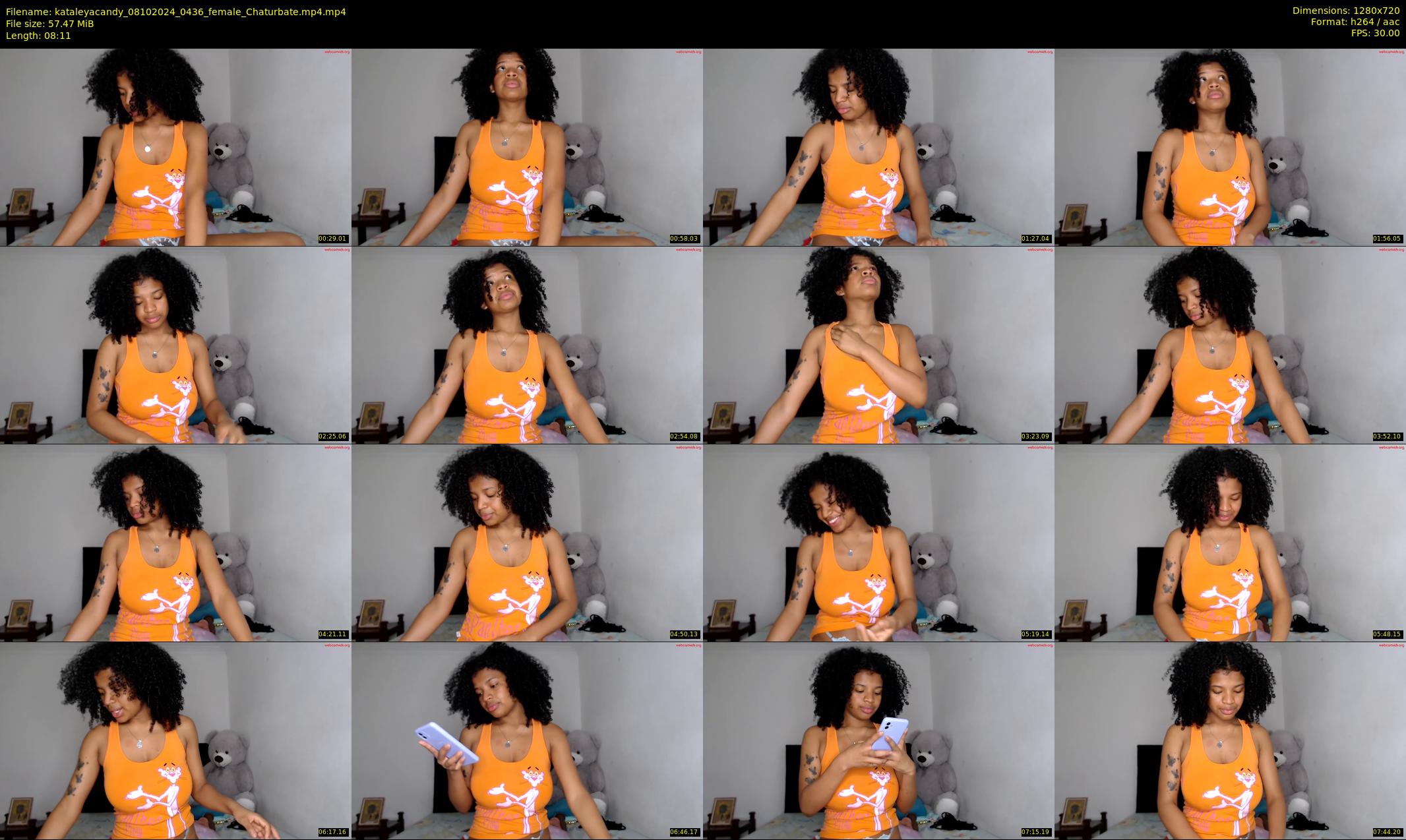 kataleyacandy — 9 minute Chaturbate female cam show recording, 720p, Oct 8, 2024