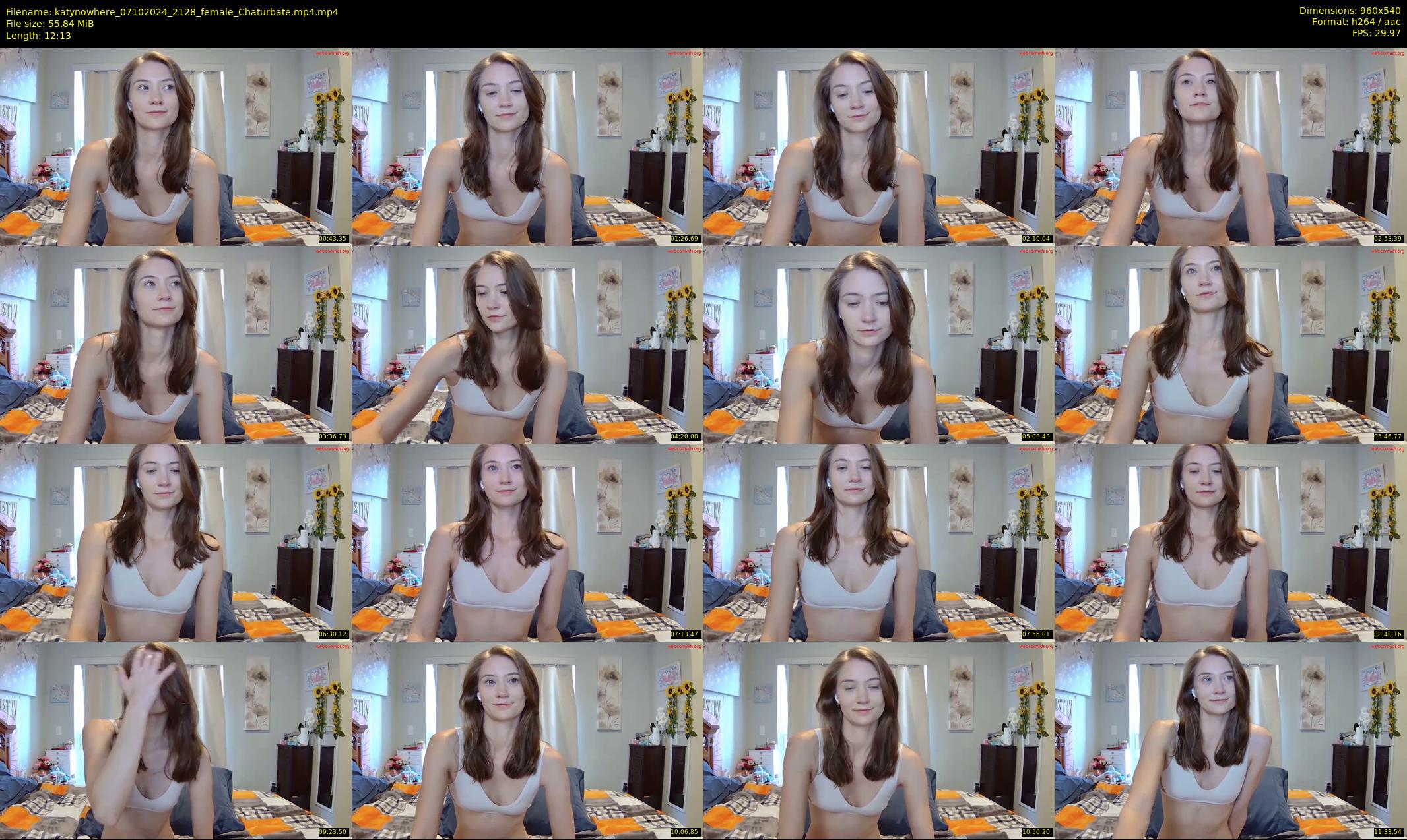 katynowhere — 13 minute Chaturbate female cam show recording, 480p, Oct 7, 2024