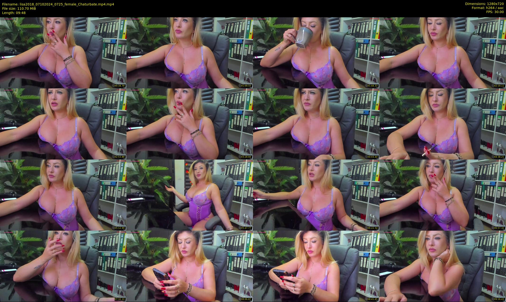 lisa2018 — 10 minute Chaturbate female cam show recording, 720p, Oct 7, 2024